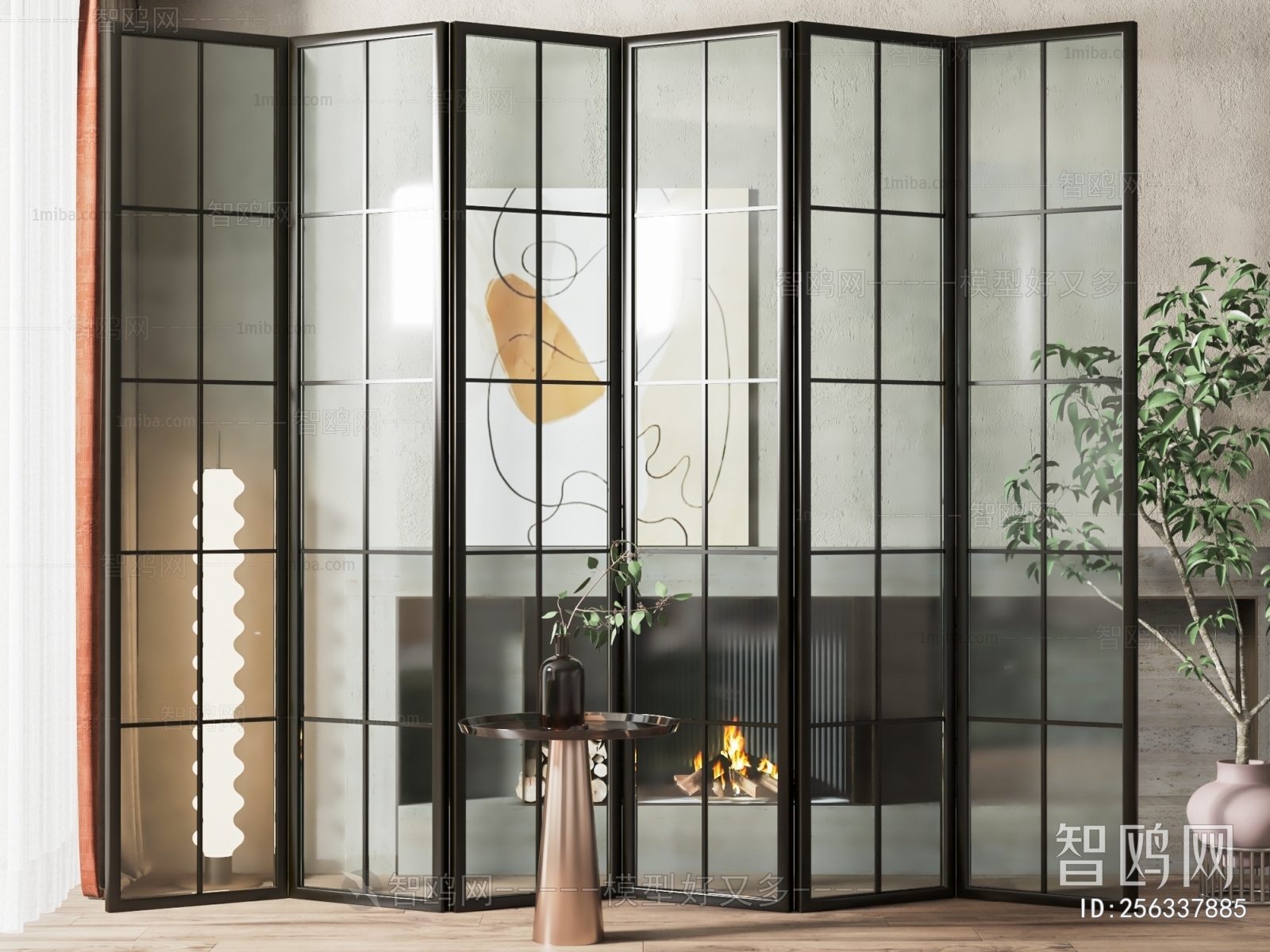 Modern Glass Screen Partition