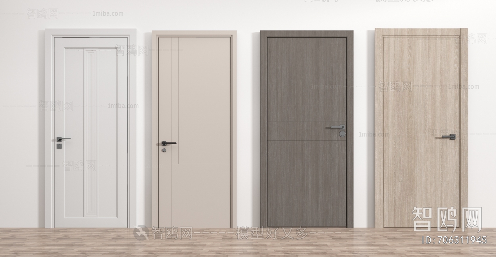 Modern Single Door