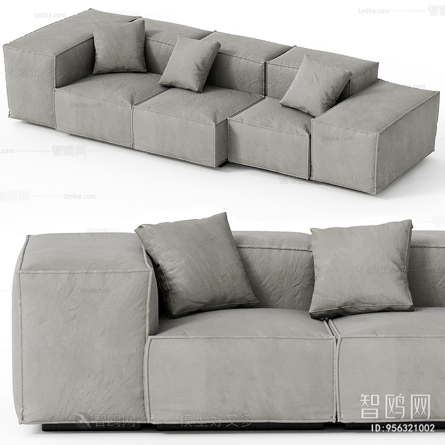 Modern Multi Person Sofa