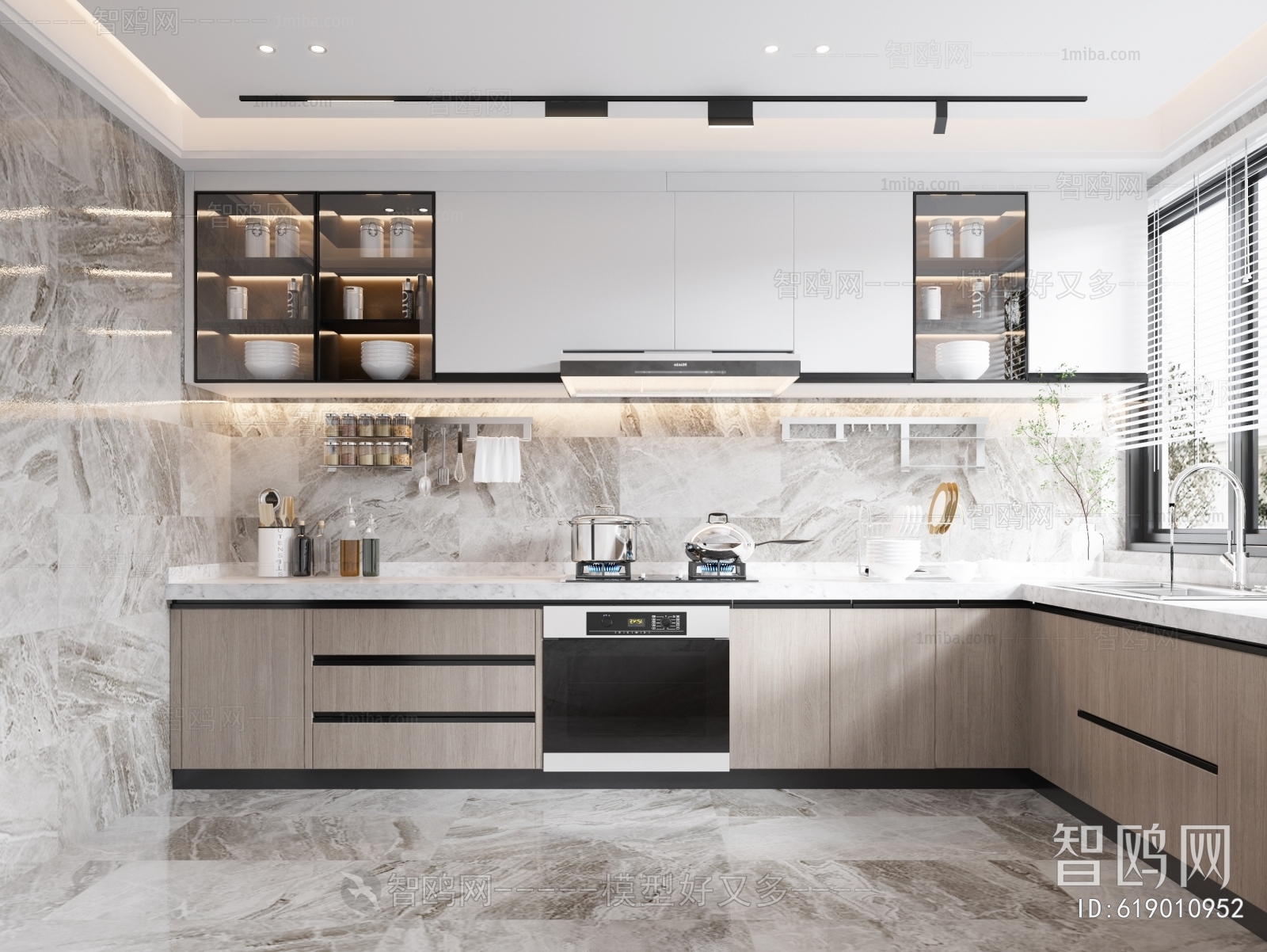 Modern The Kitchen