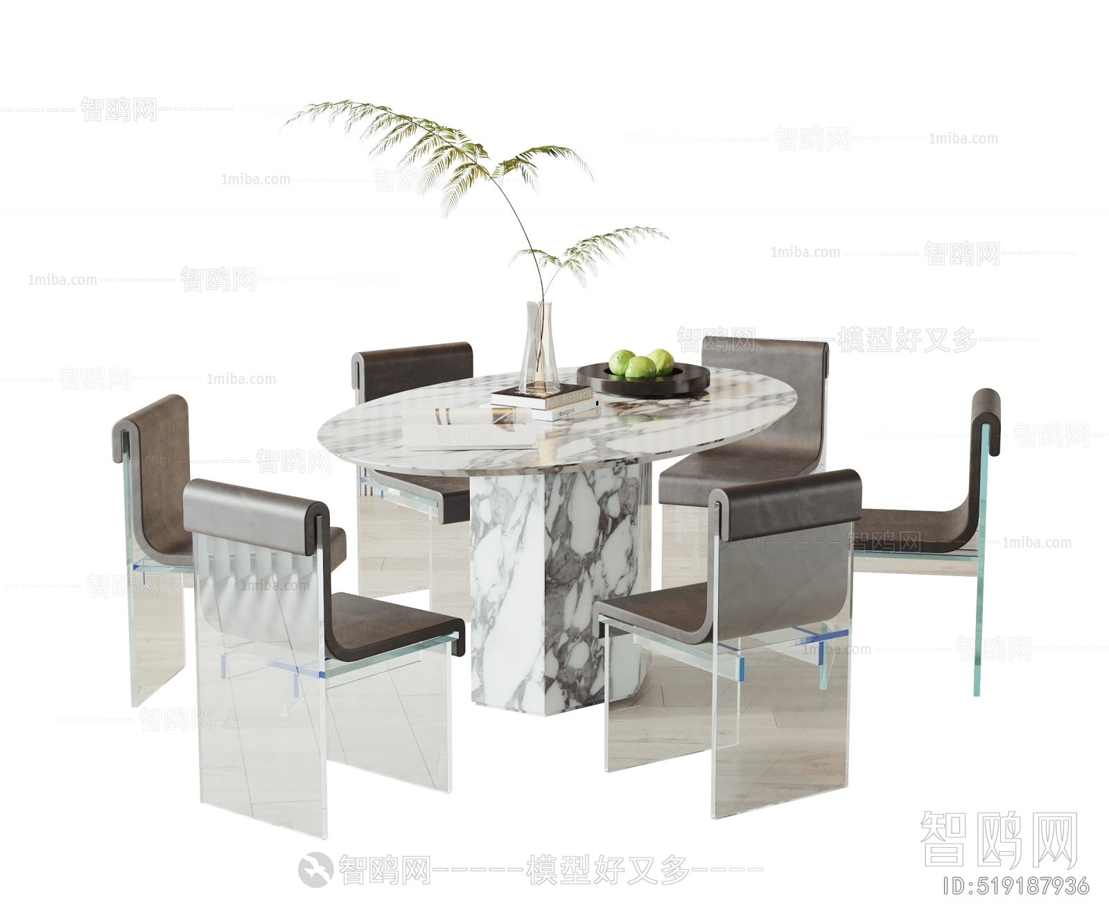 Wabi-sabi Style Dining Table And Chairs