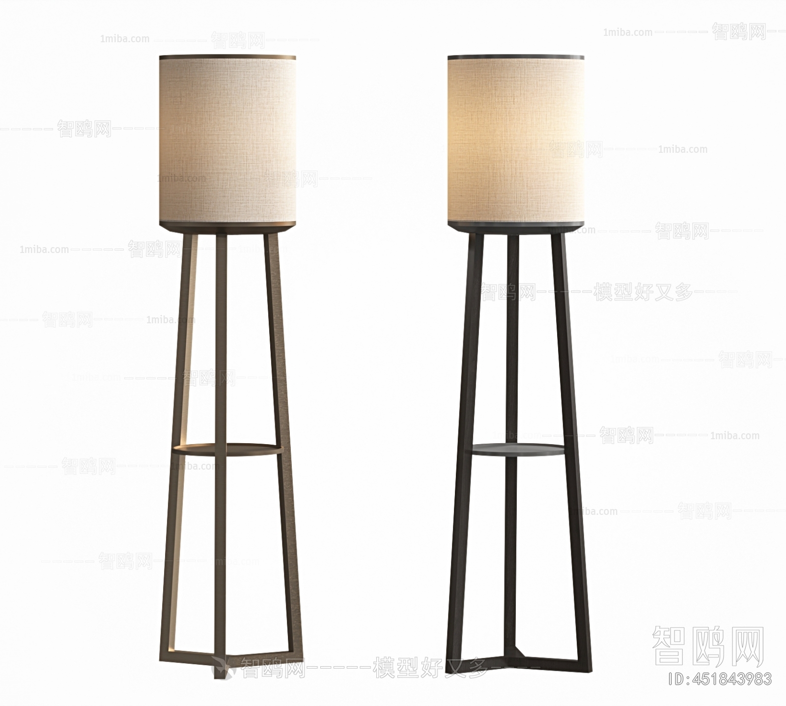 New Chinese Style Floor Lamp