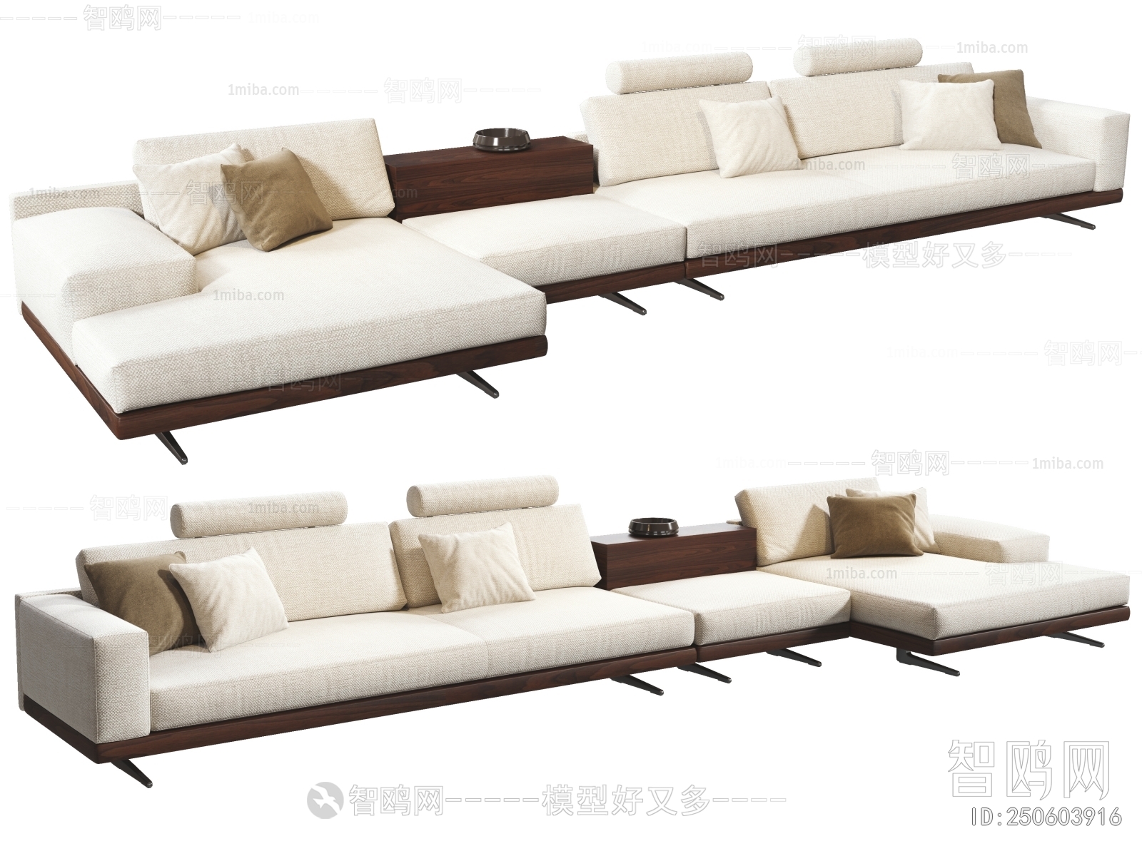 Modern Multi Person Sofa