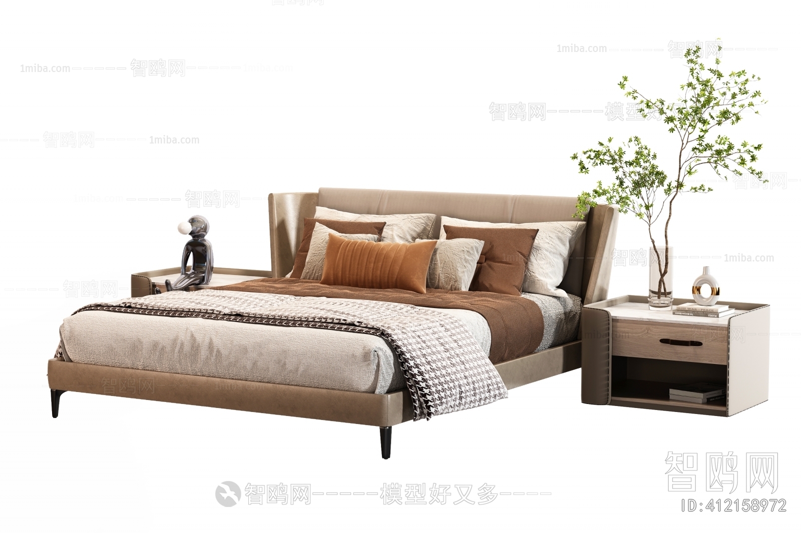 Modern Double Bed