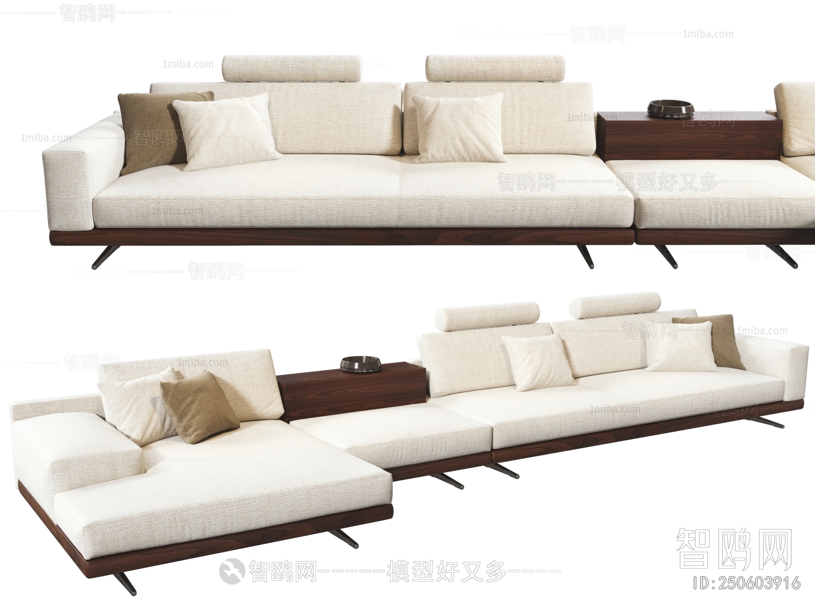 Modern Multi Person Sofa