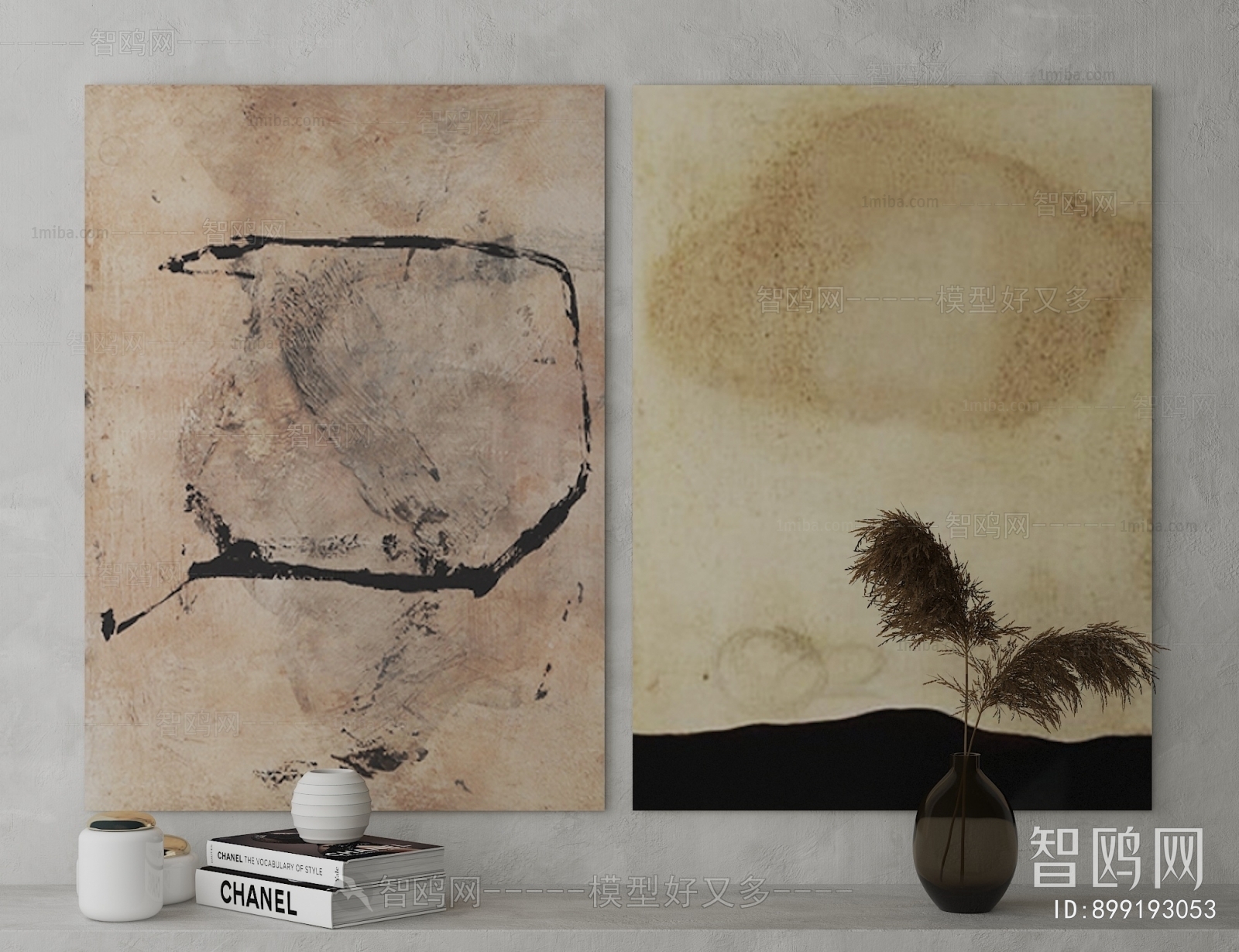 Wabi-sabi Style Painting