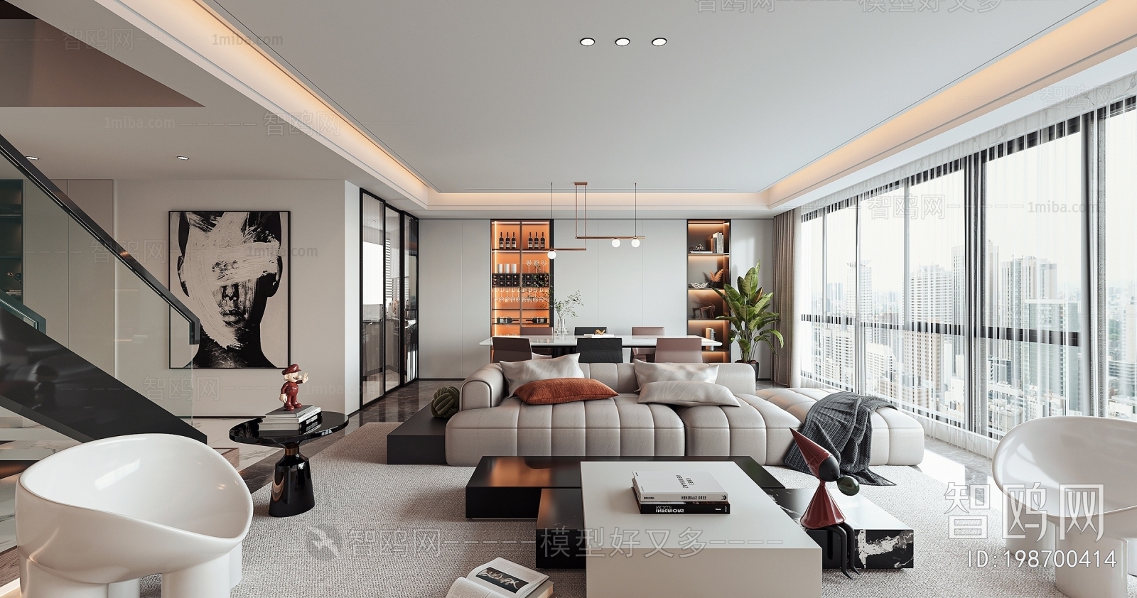 Modern A Living Room