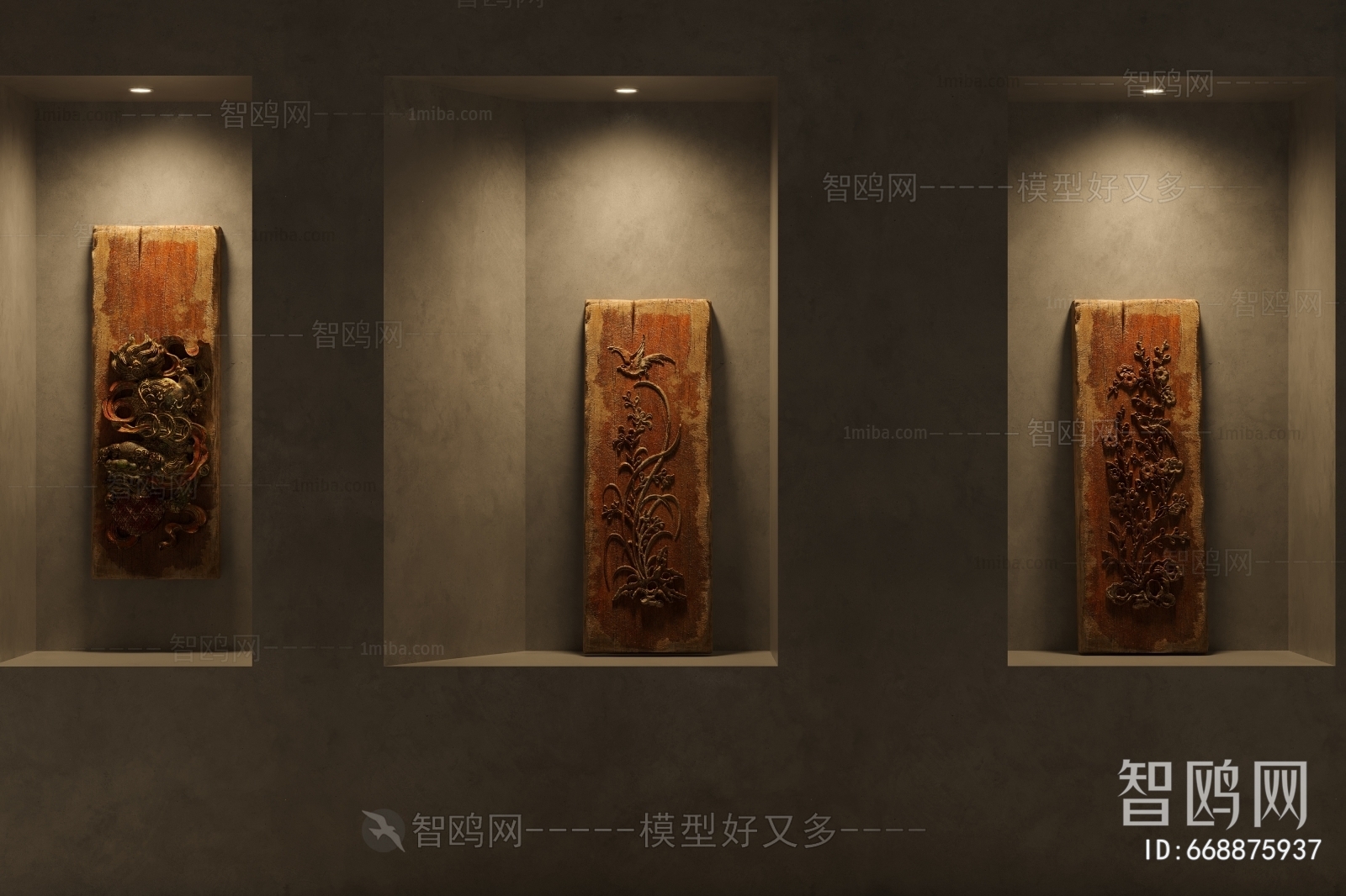 New Chinese Style Carving