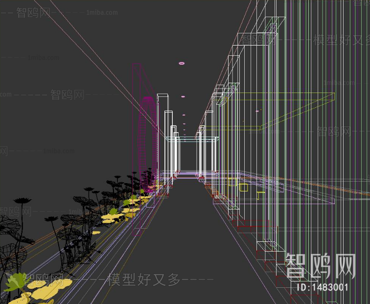 New Chinese Style Corridor