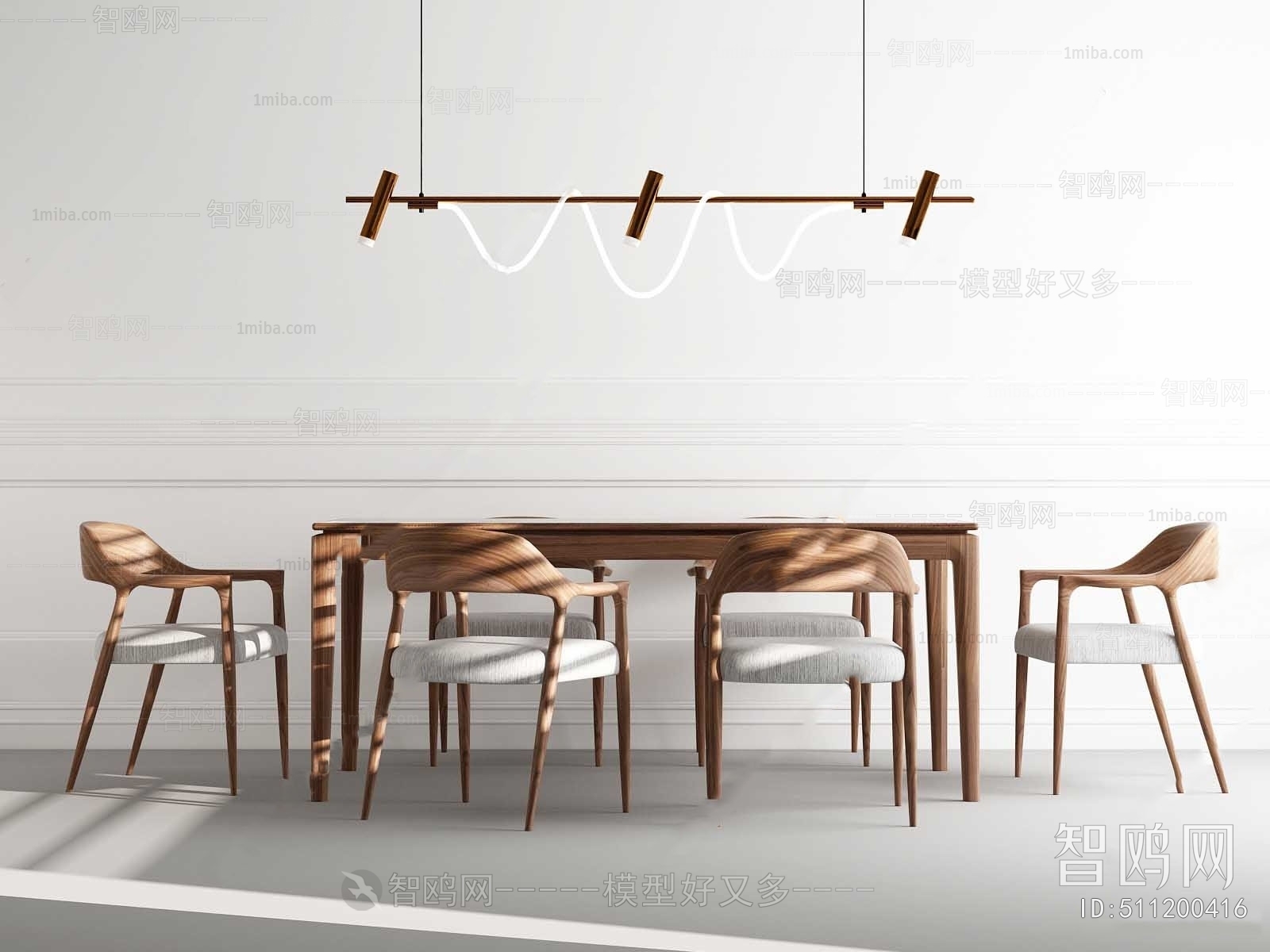 Nordic Style Dining Table And Chairs