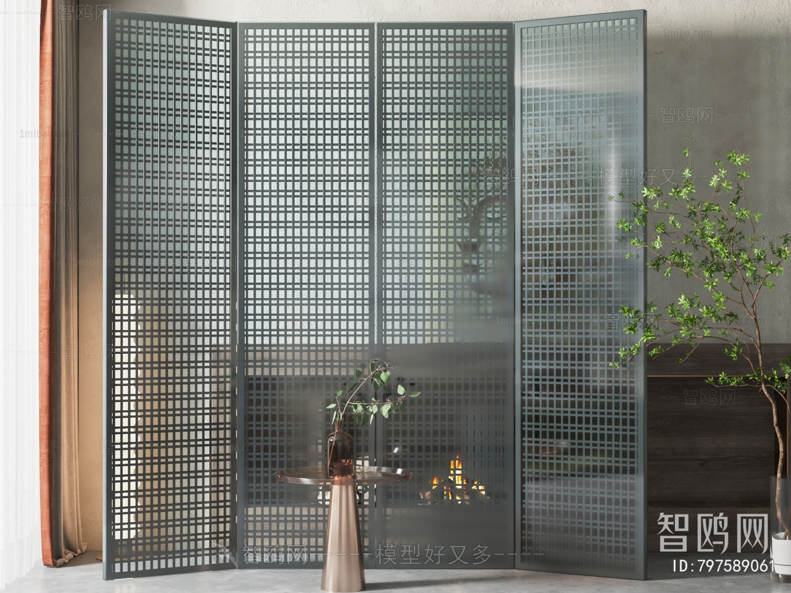 Modern Glass Screen Partition