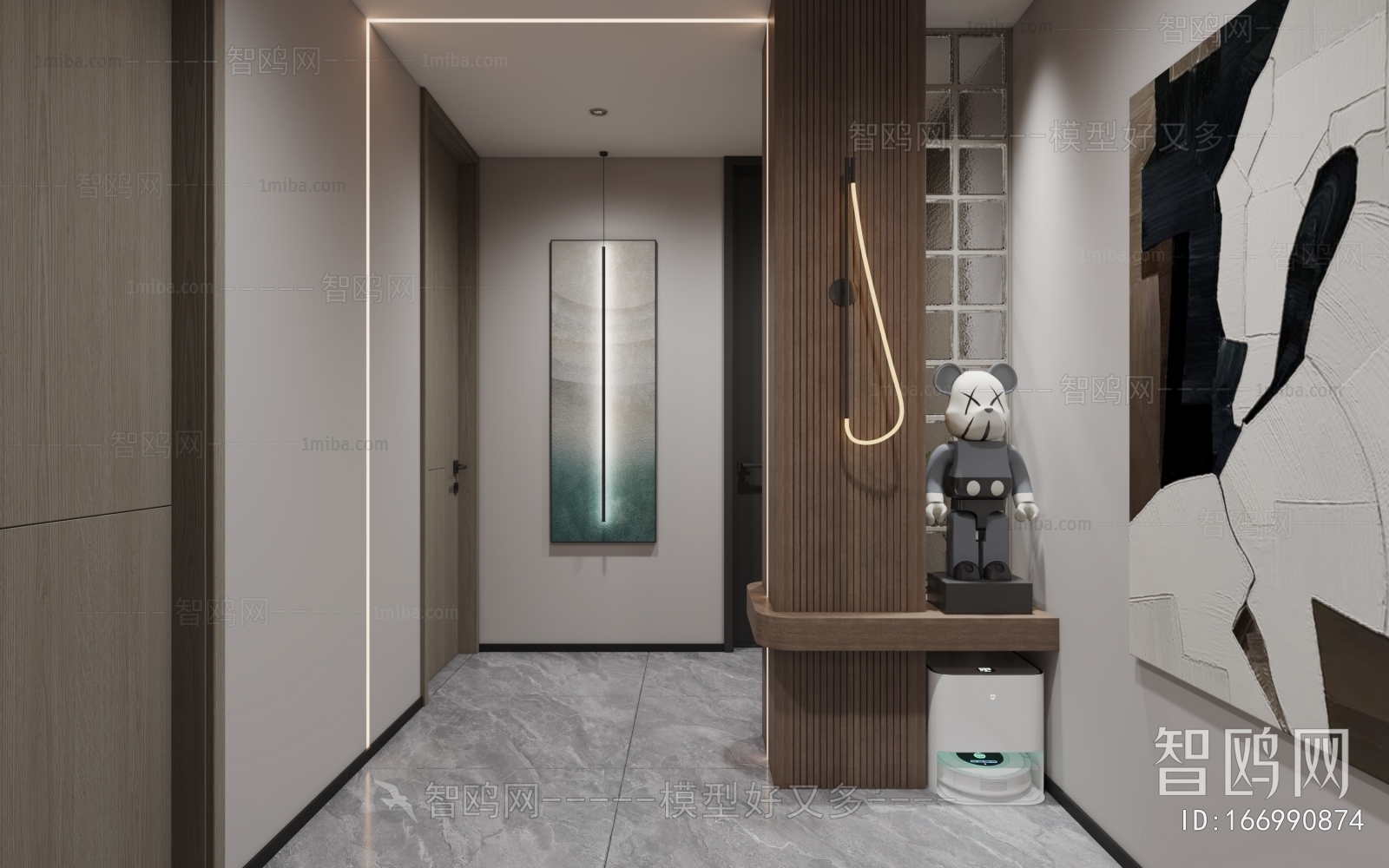 Modern Hallway