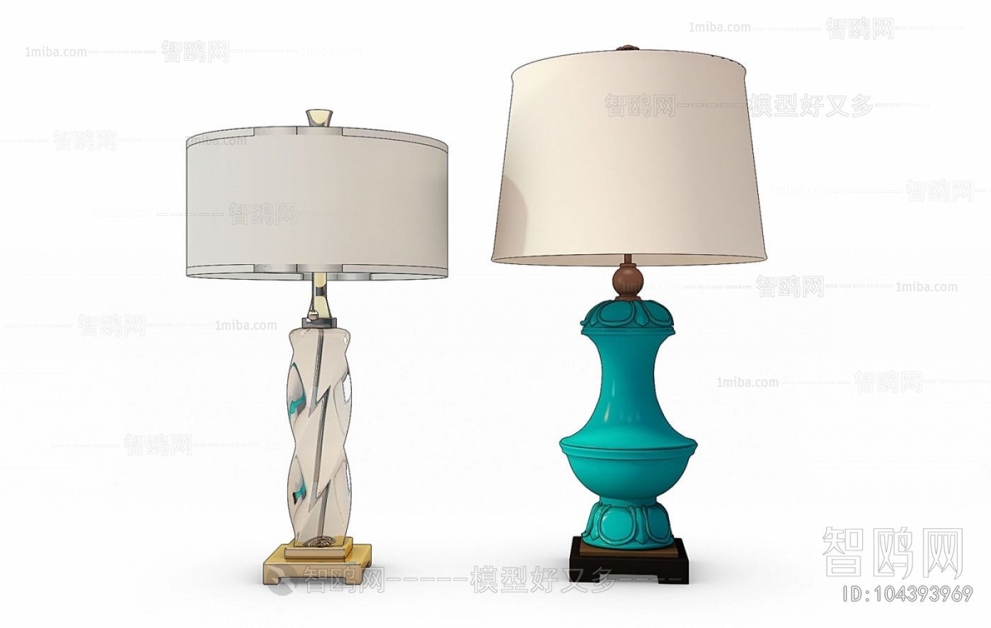 Simple European Style Table Lamp