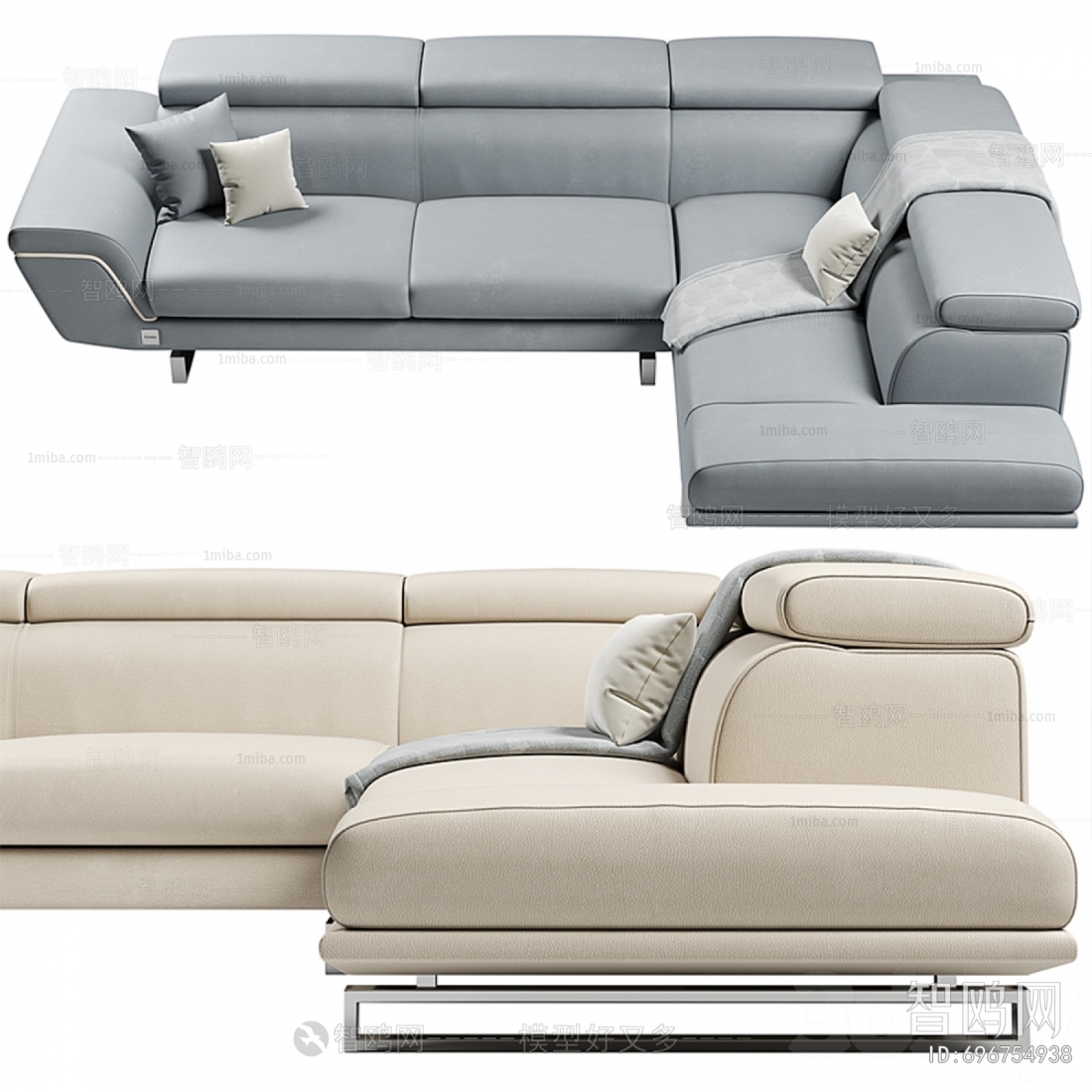 Modern Multi Person Sofa