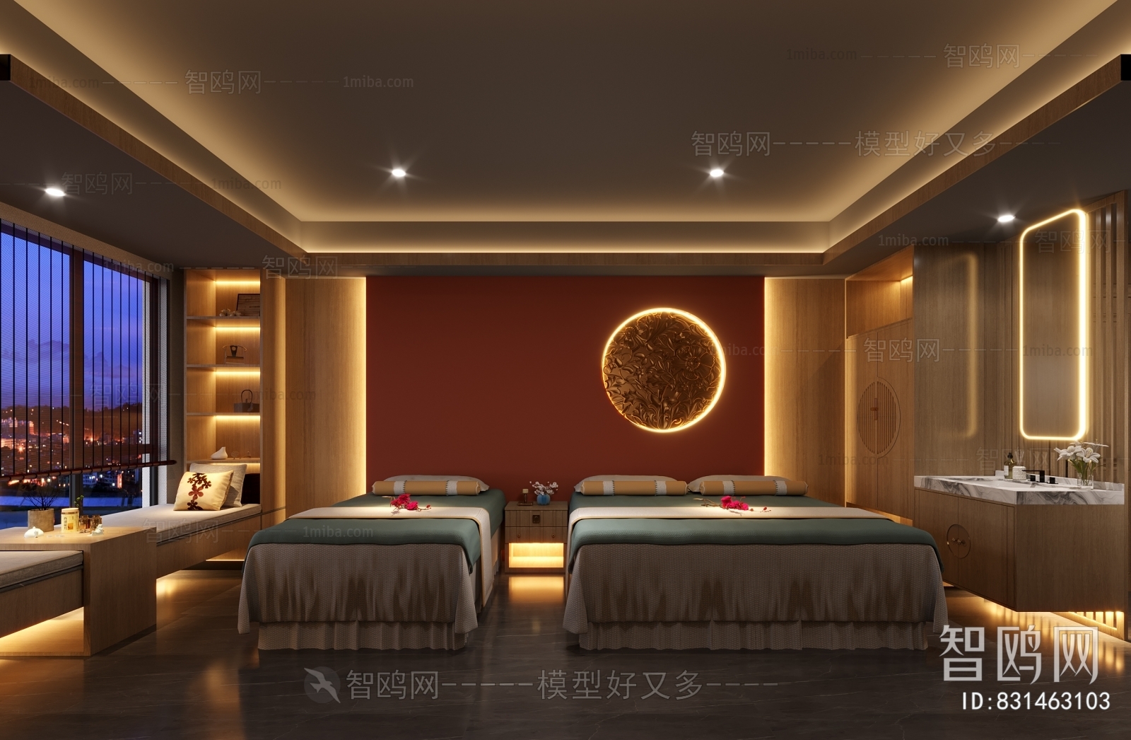 New Chinese Style SPA Beauty