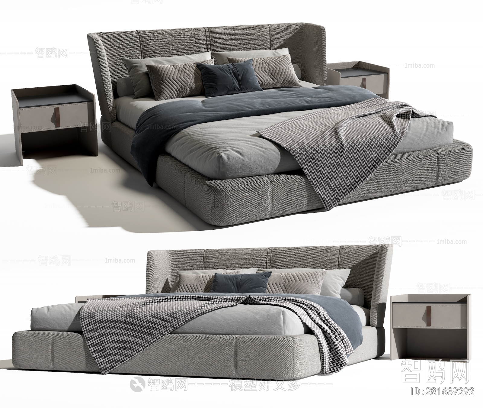 Modern Double Bed