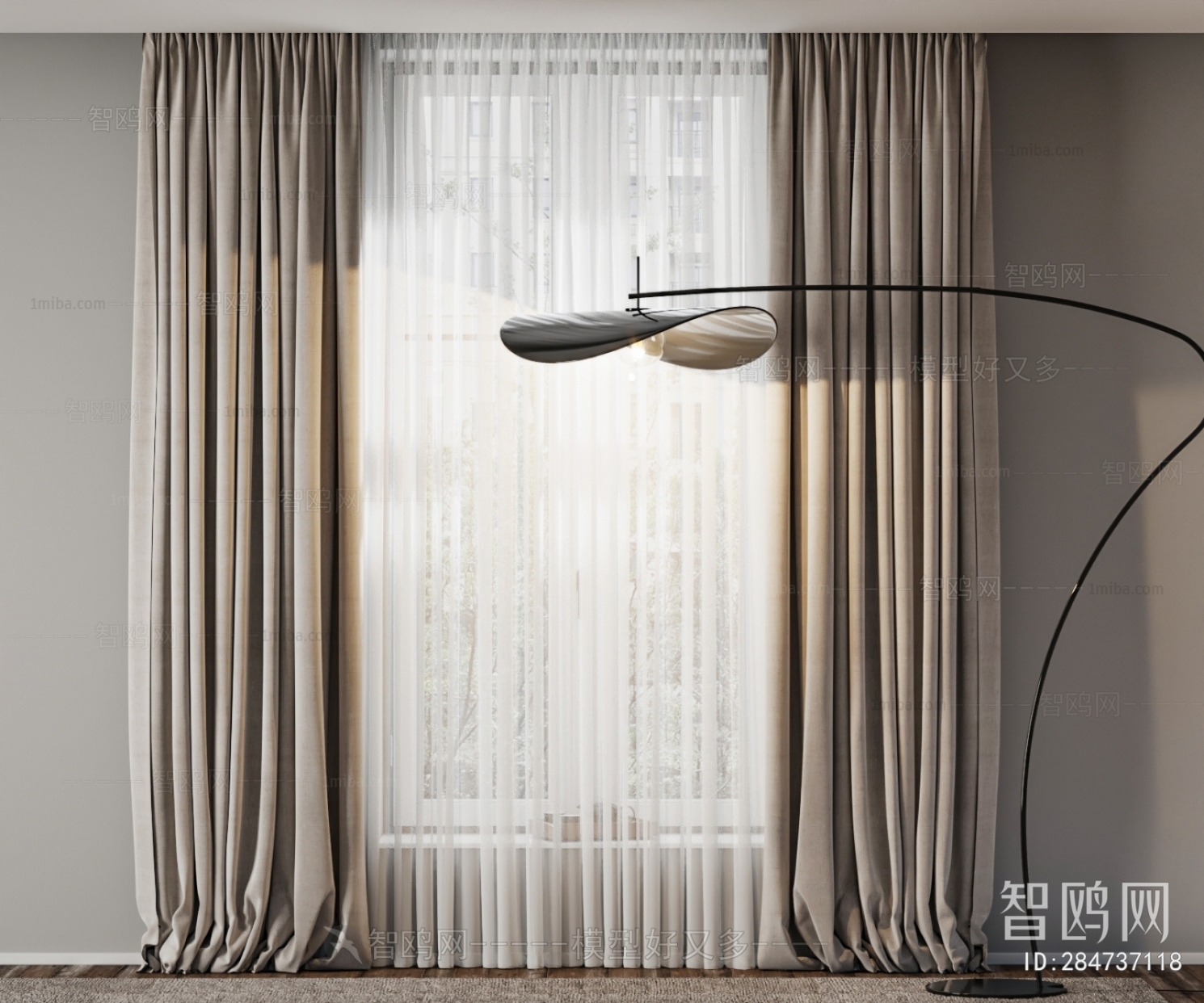 Modern The Curtain