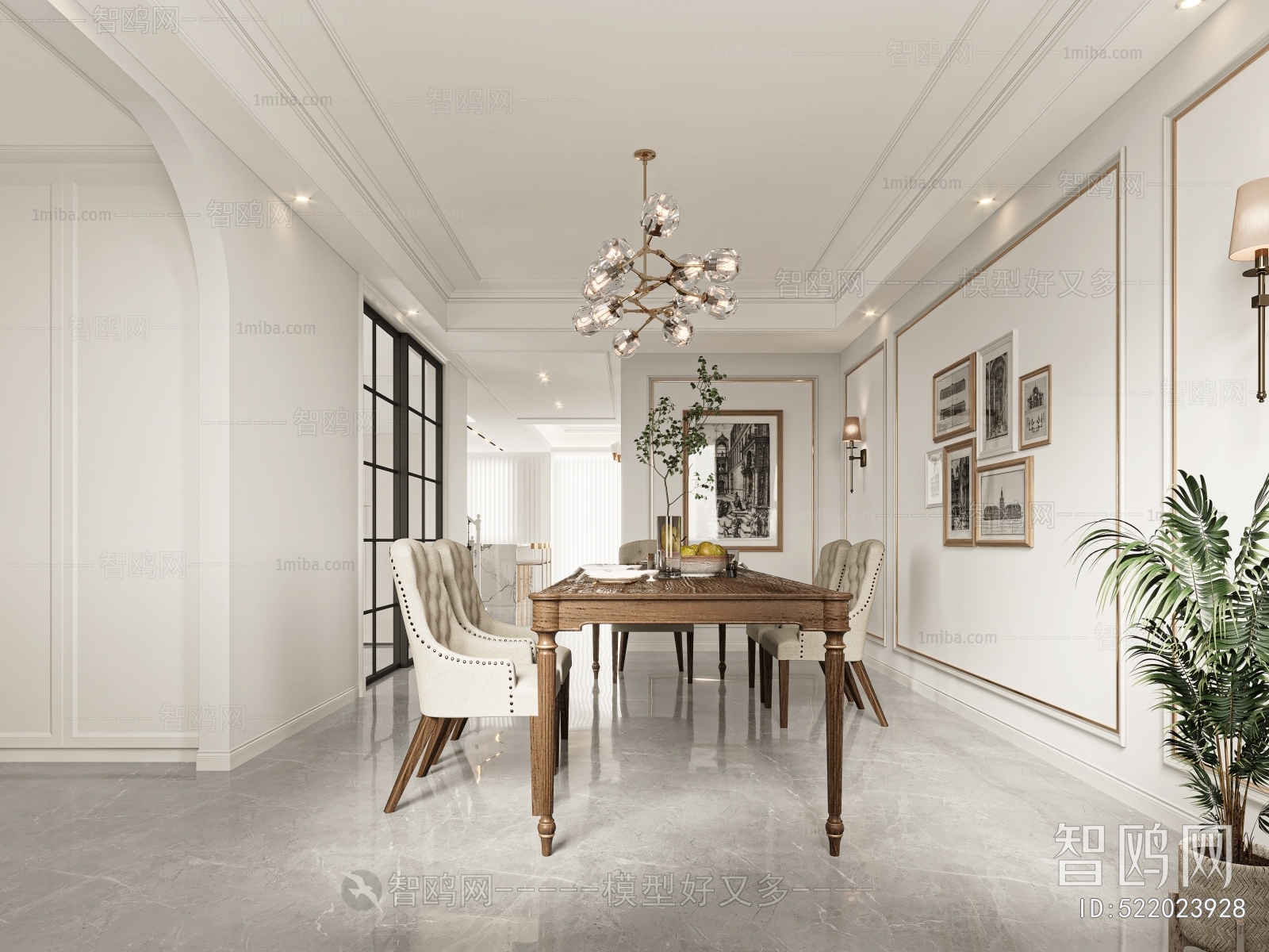 American Style Dining Room