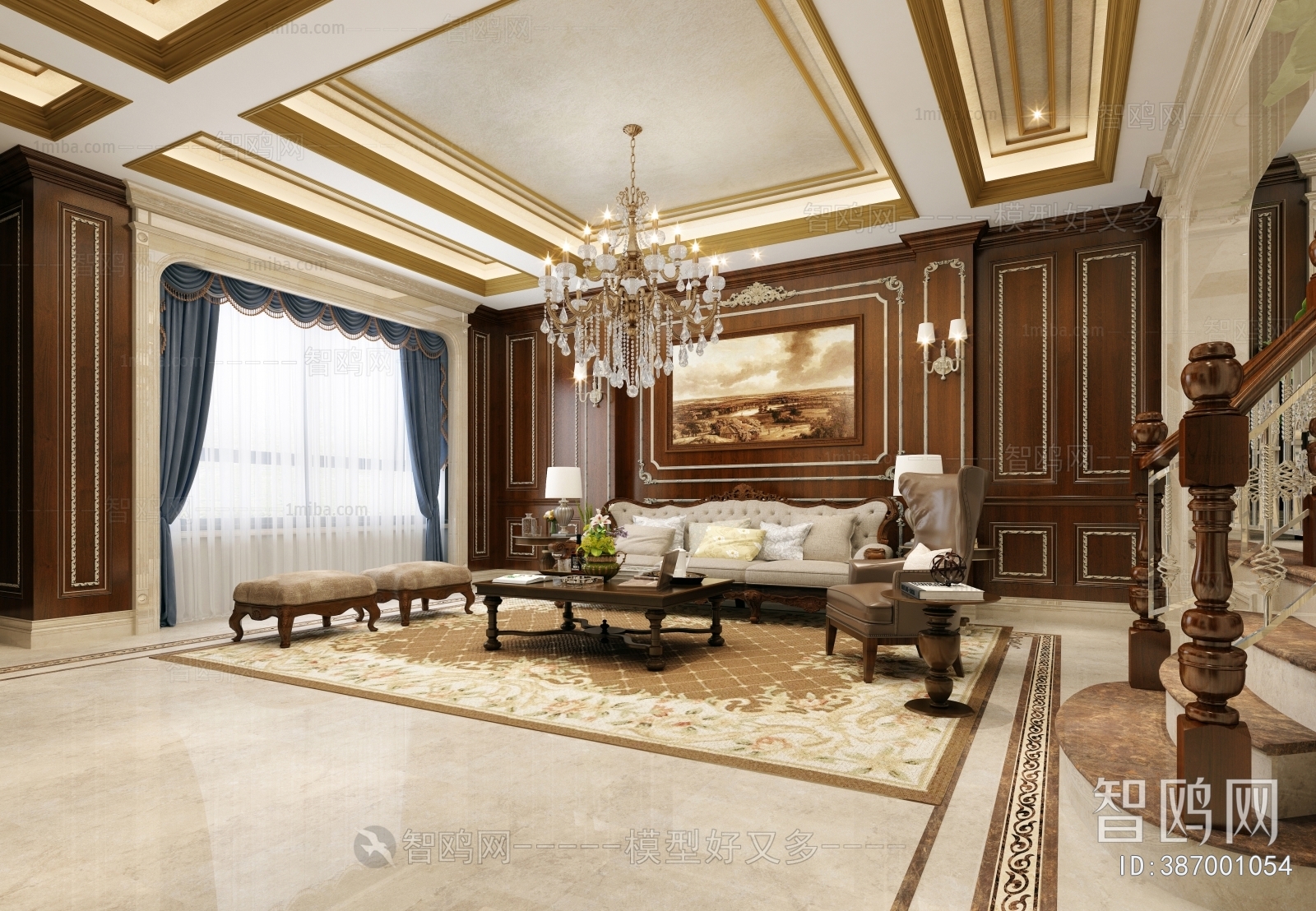 European Style Classical Style A Living Room