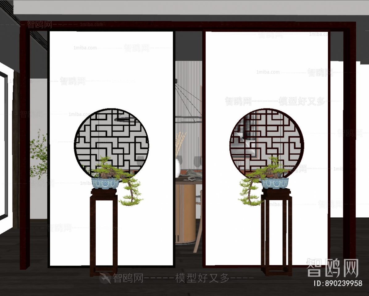 New Chinese Style Partition