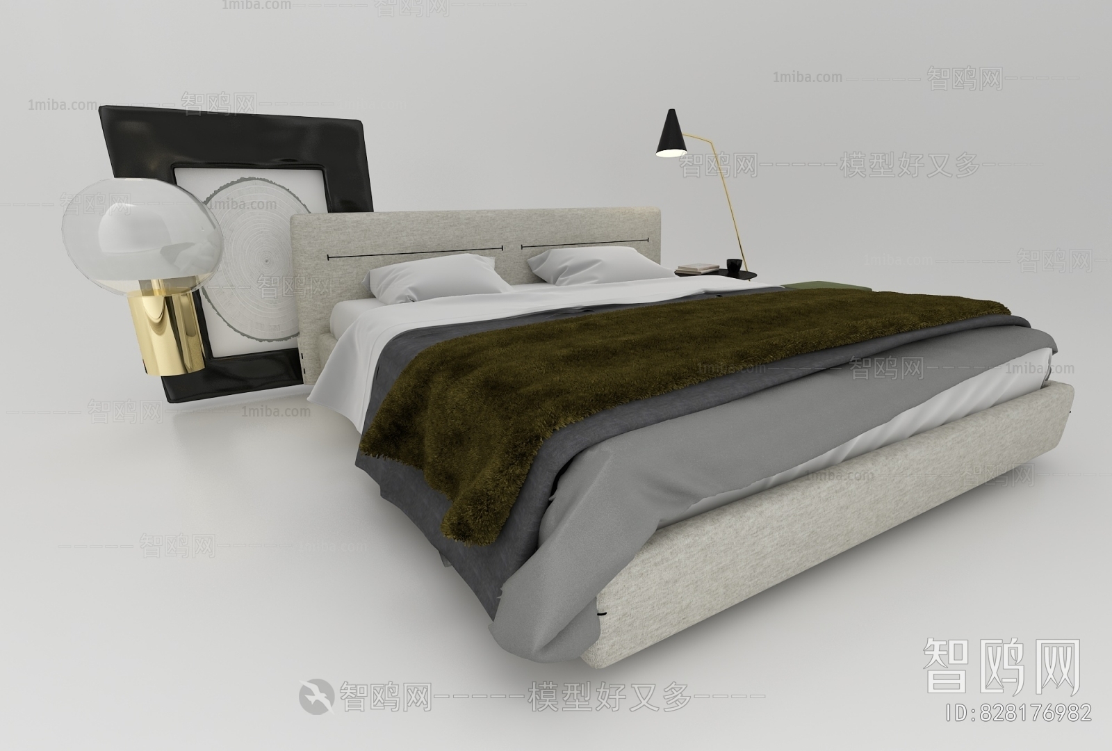 Modern Double Bed