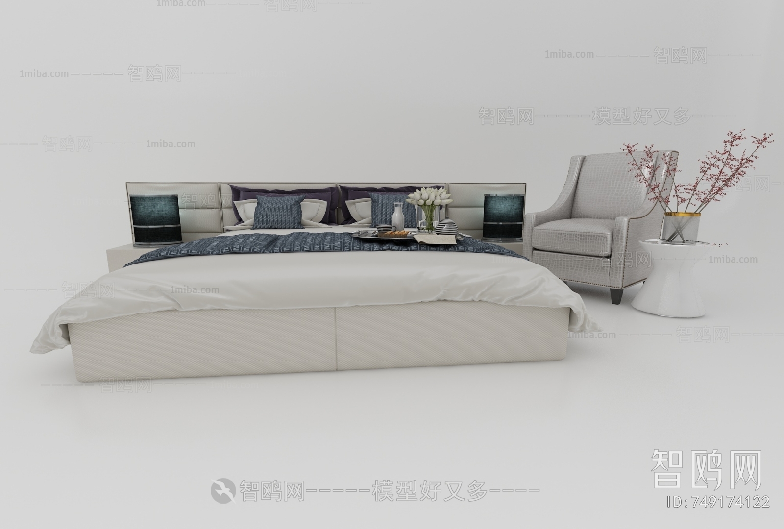 Modern Double Bed