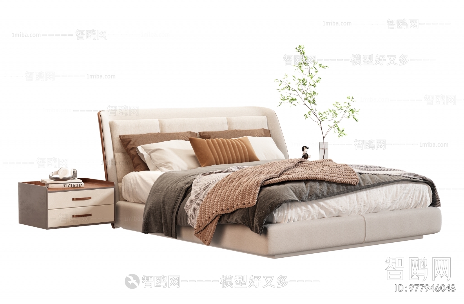 Modern Double Bed