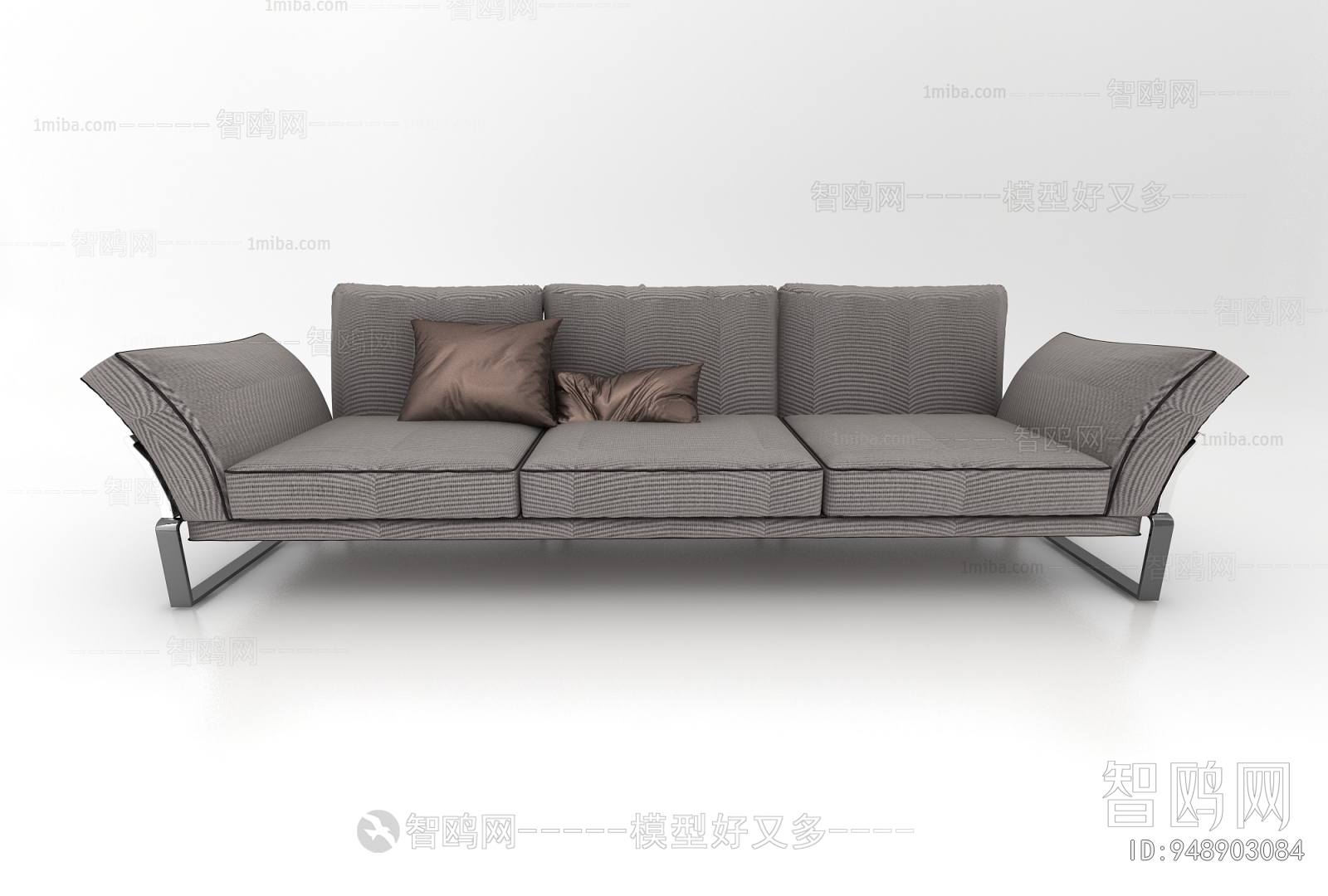 Modern Three-seat Sofa