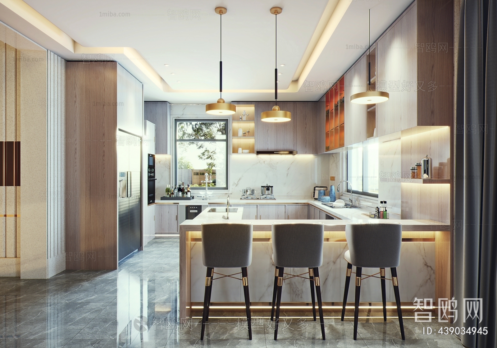 Modern Open Kitchen