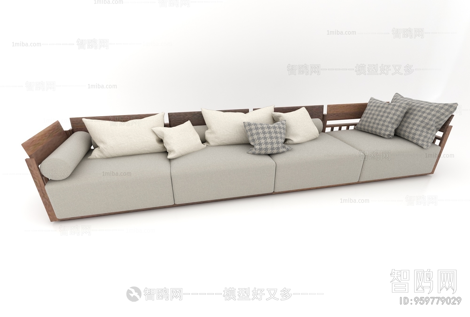 Modern Multi Person Sofa