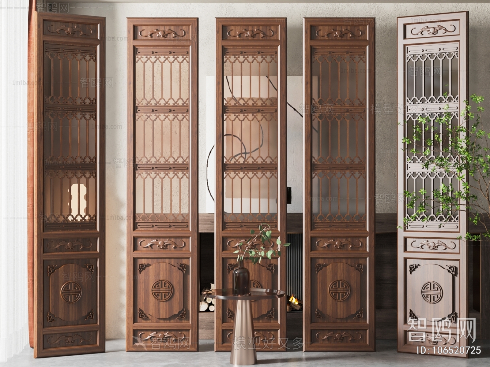 Chinese Style New Chinese Style Partition