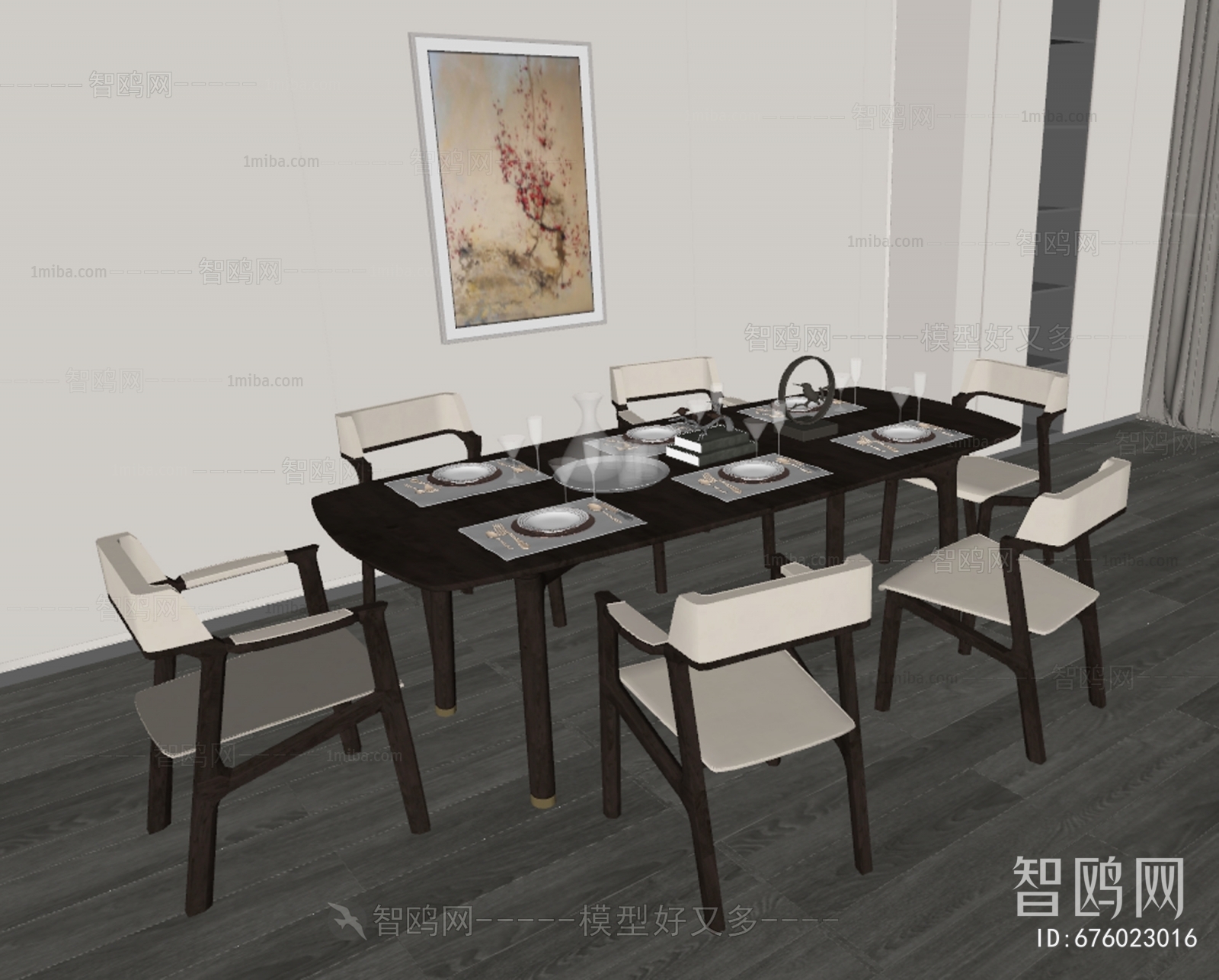 New Chinese Style Dining Table And Chairs