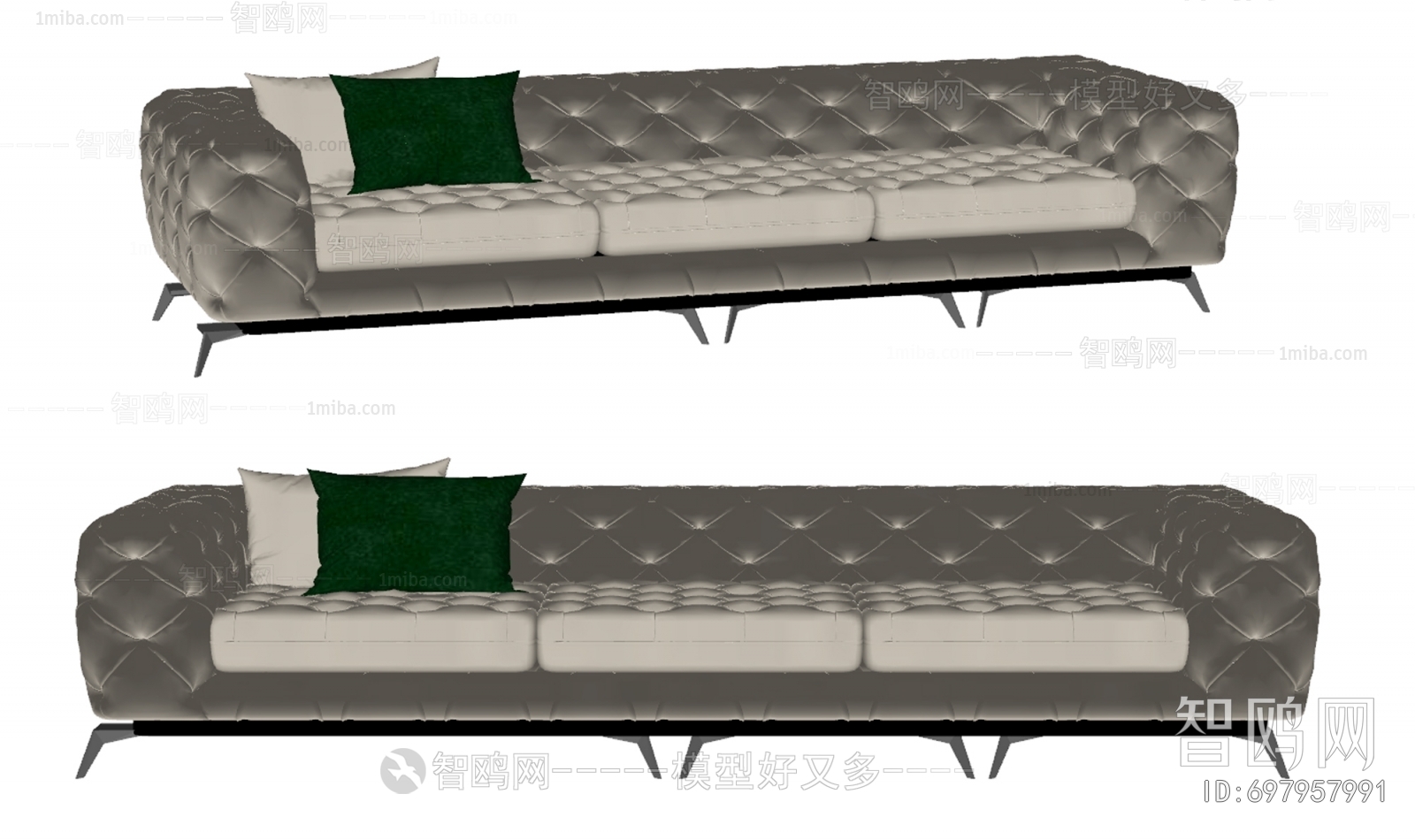 Modern Multi Person Sofa