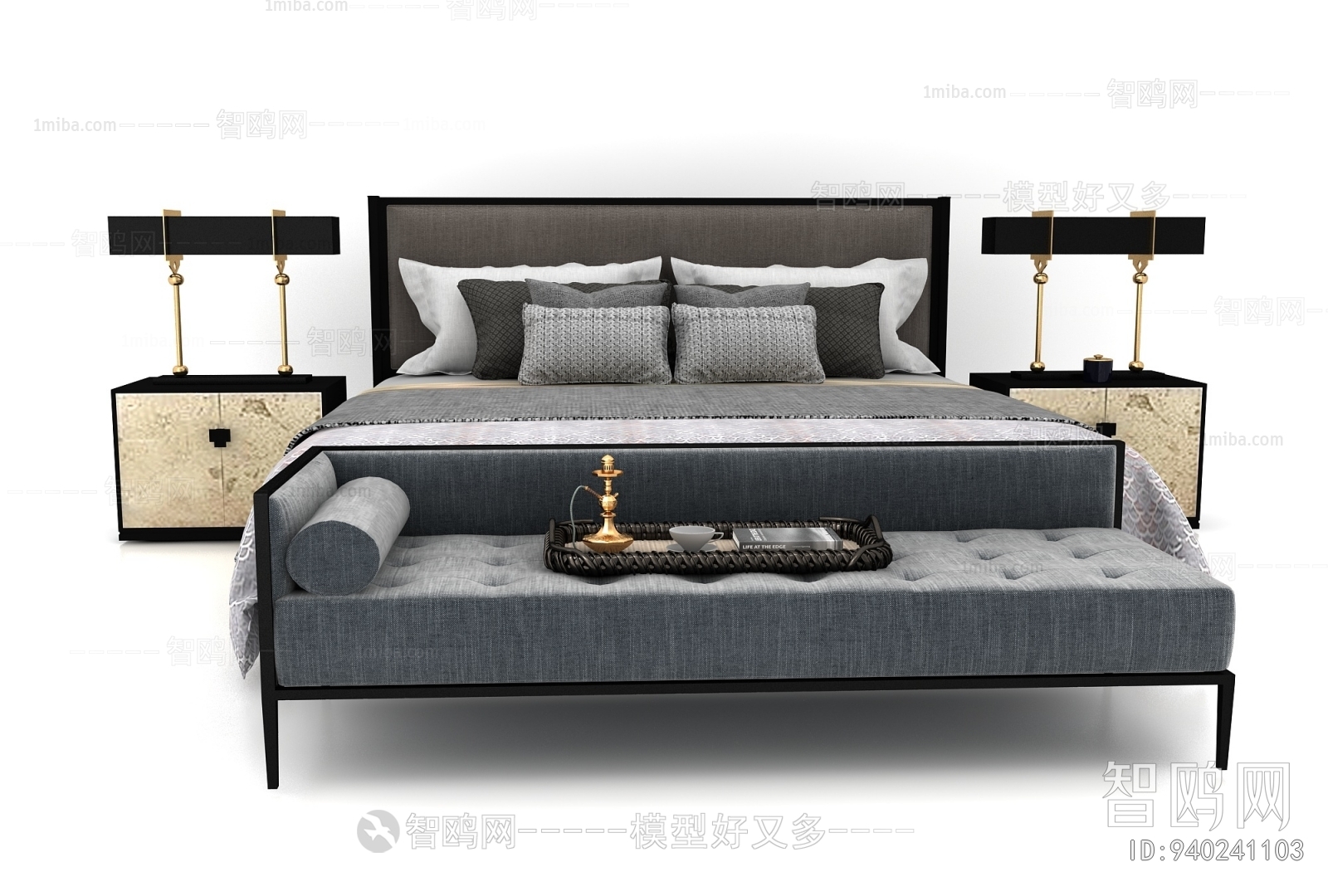 Modern Double Bed