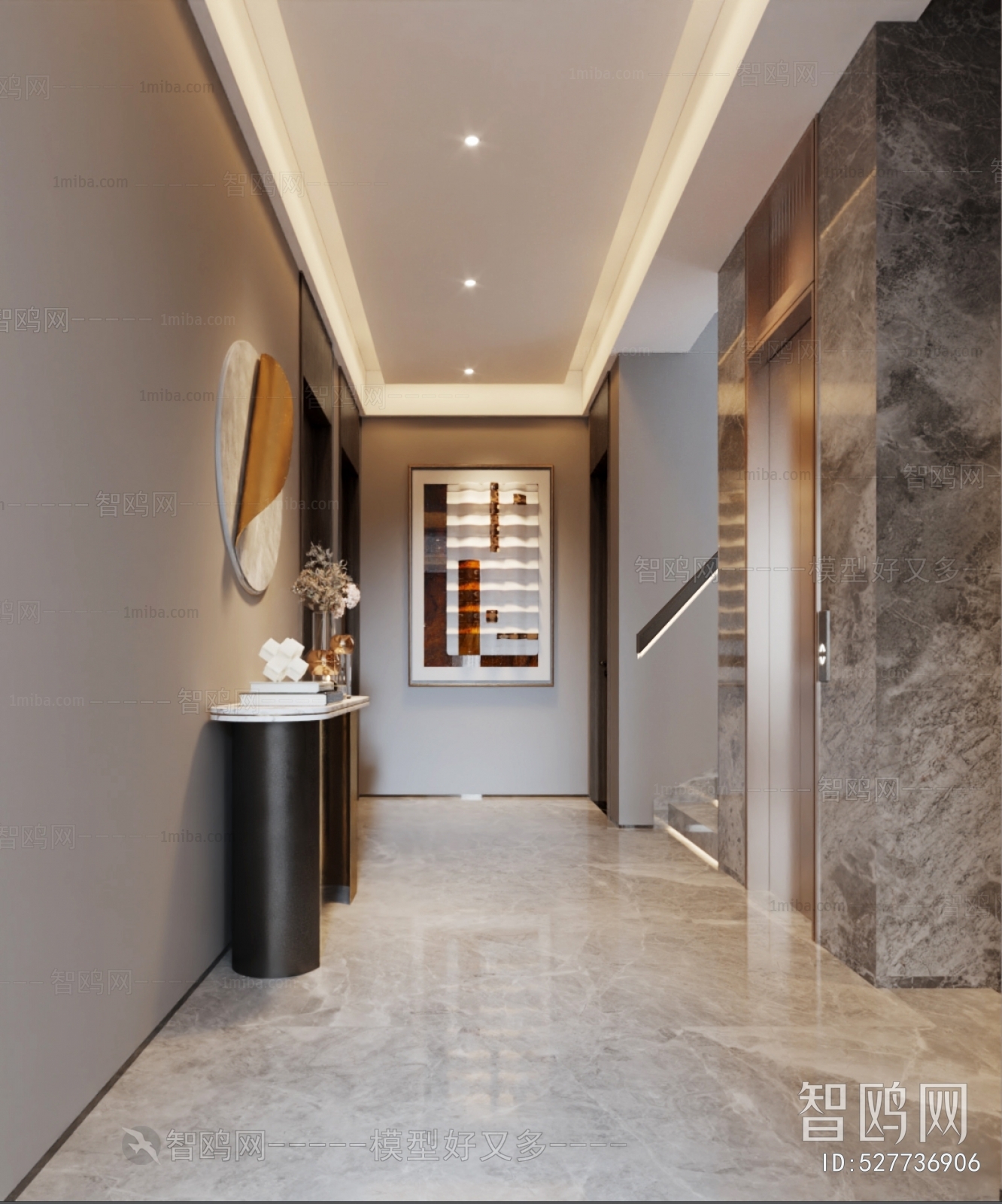 Modern Hallway