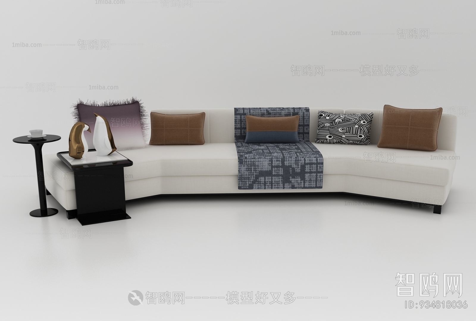 Modern Multi Person Sofa