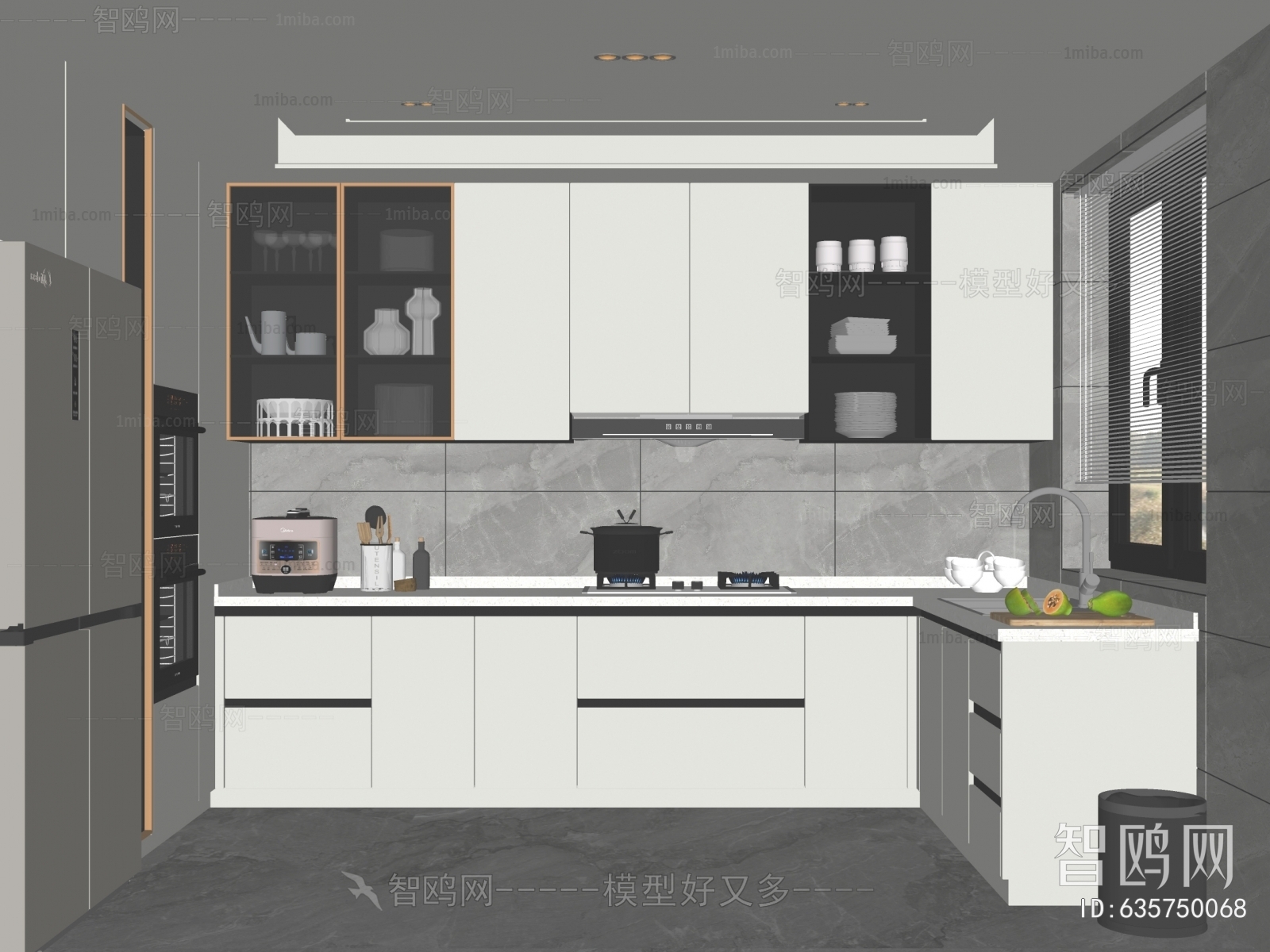 Modern The Kitchen