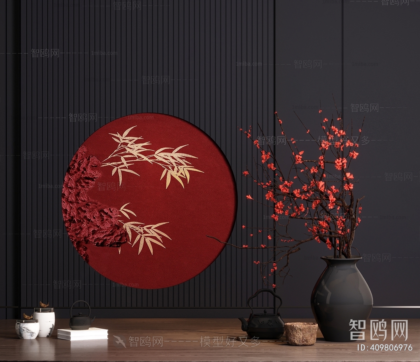 New Chinese Style Decorative Set