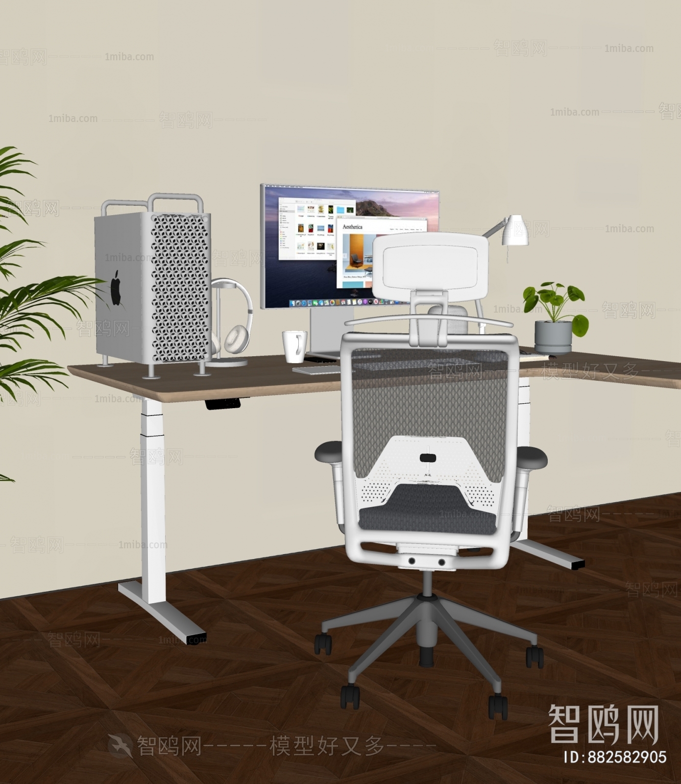 Modern Computer Desk And Chair