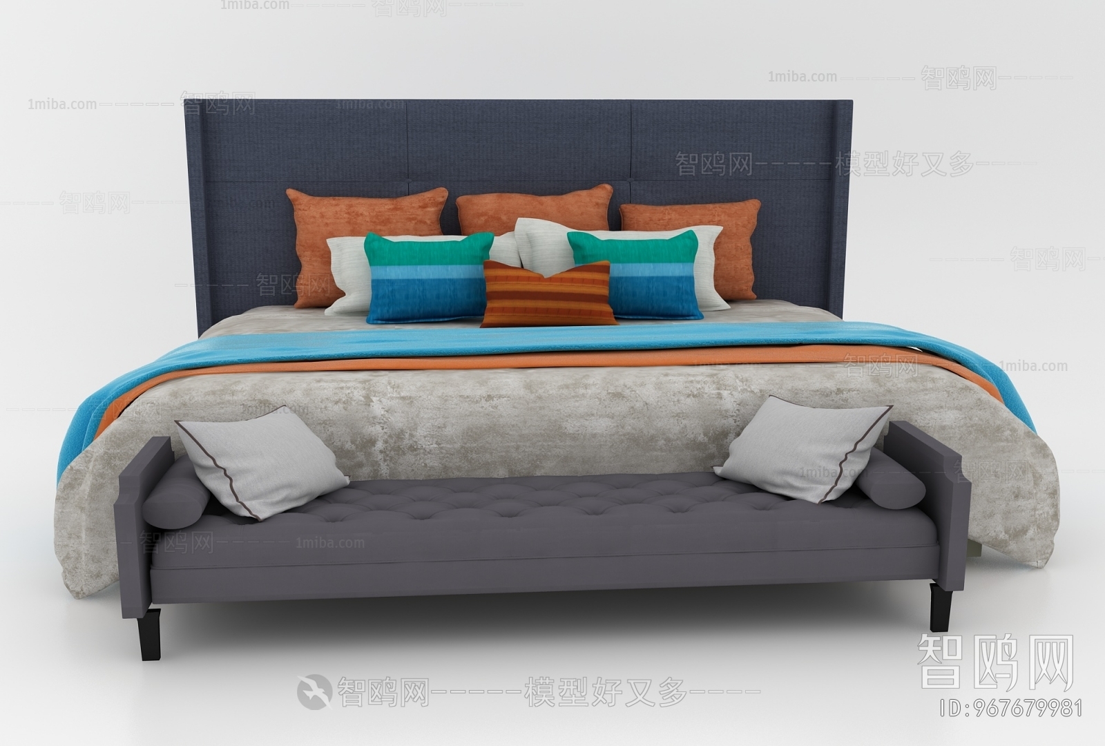 Modern Double Bed