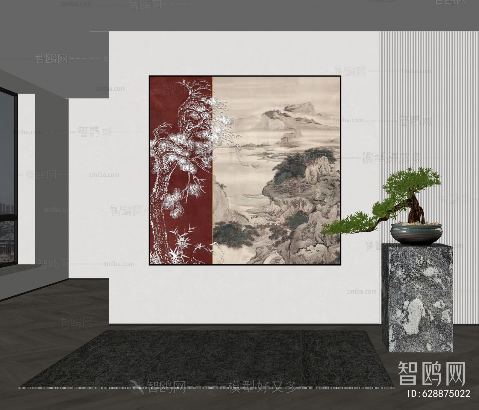 New Chinese Style Painting