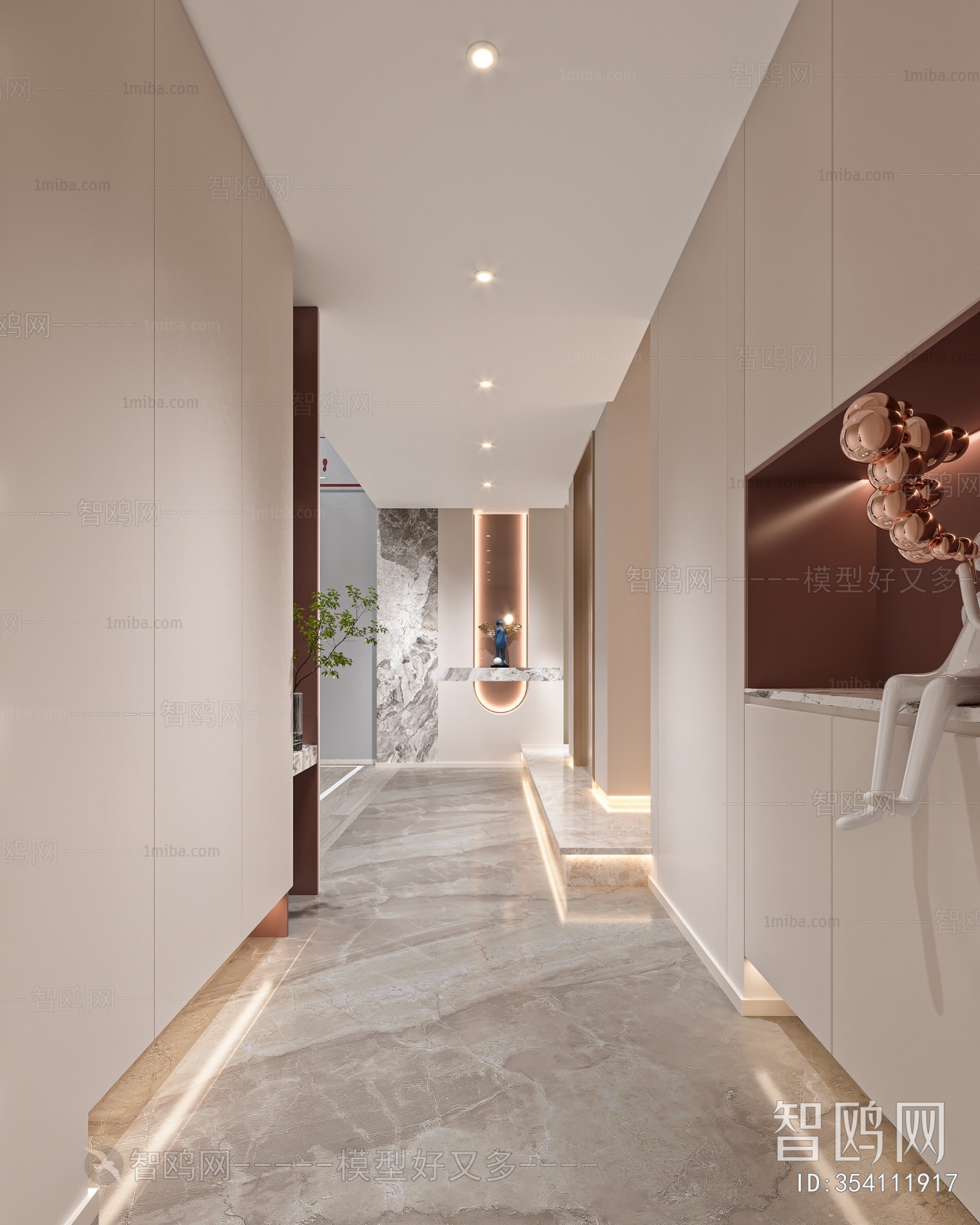 Modern Hallway