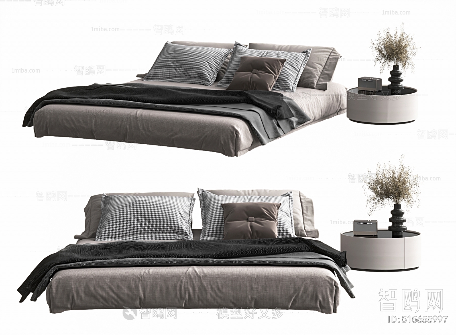 Modern Double Bed