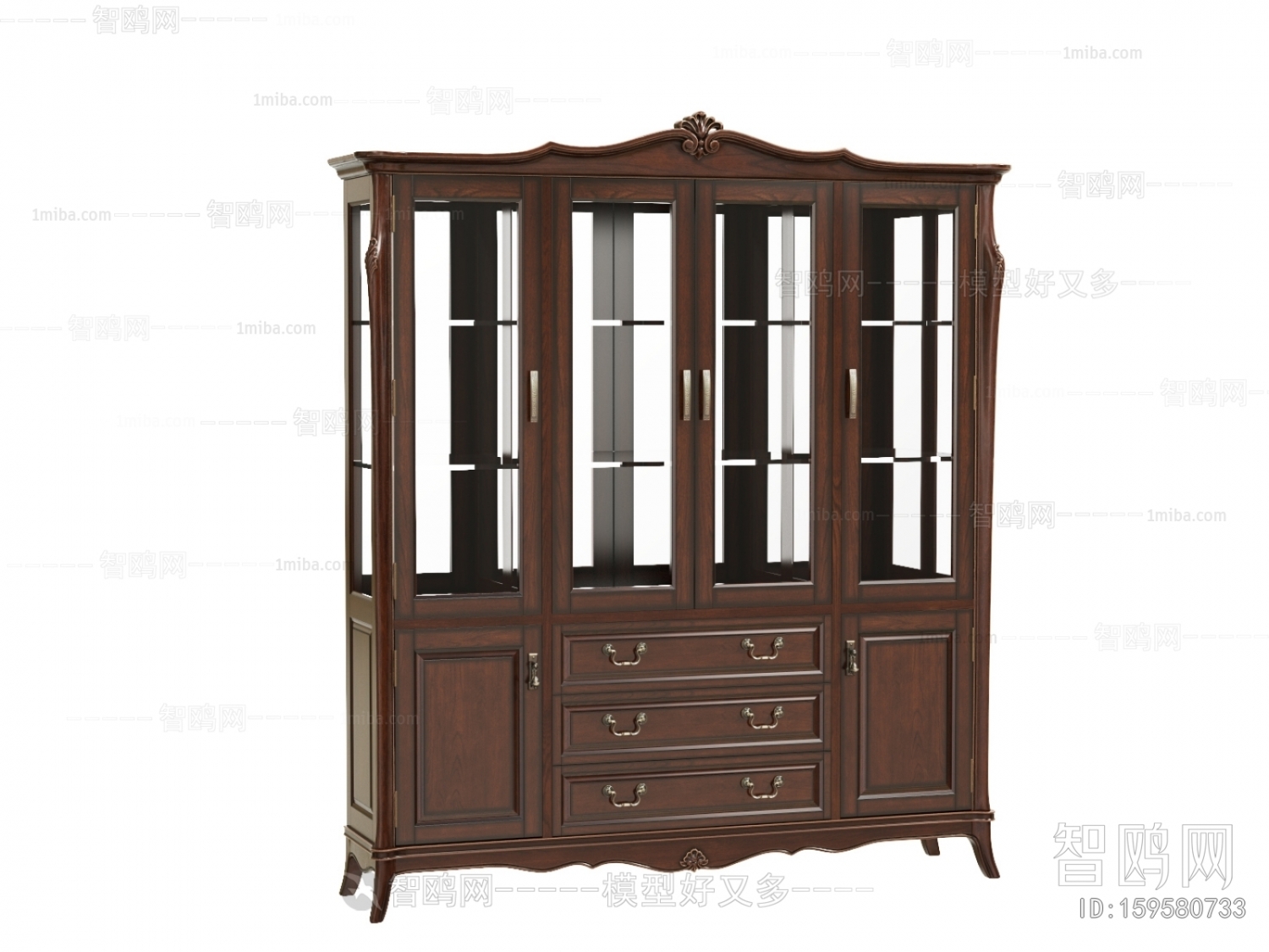 European Style Wine Cabinet