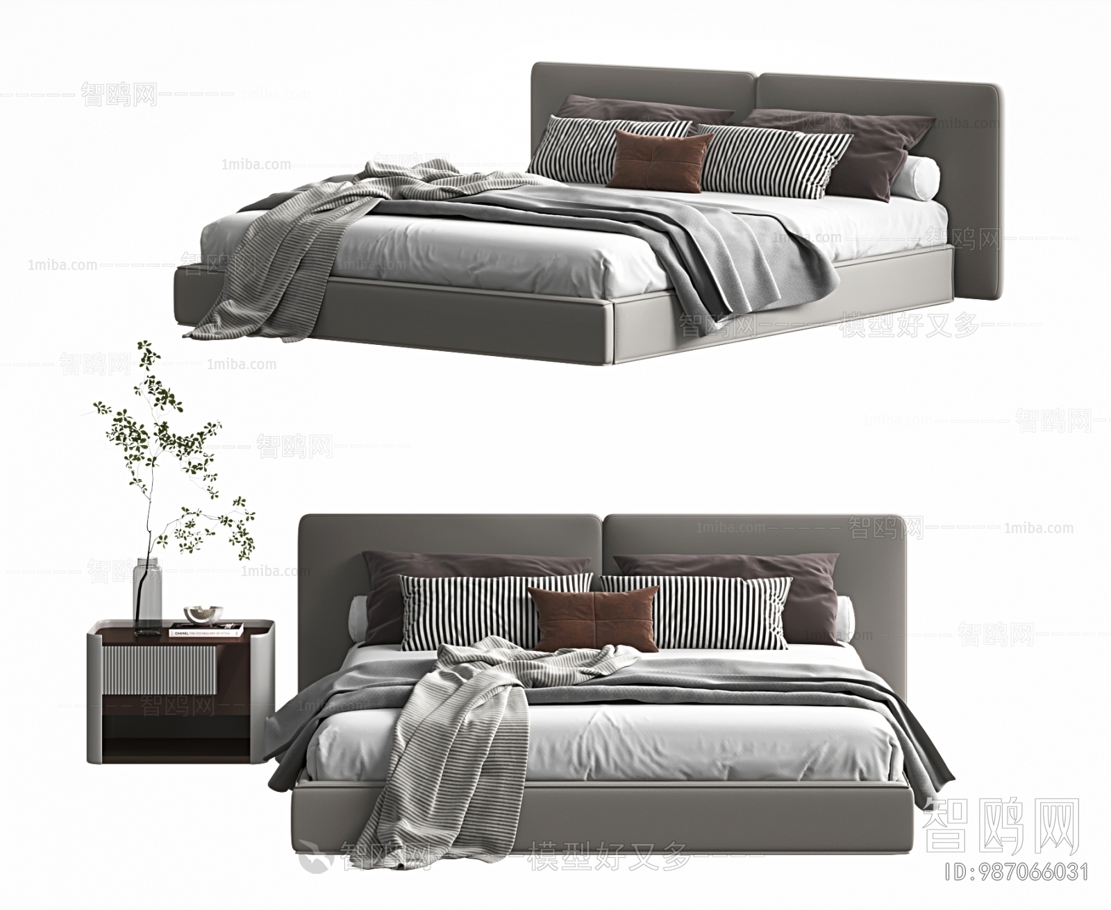 Modern Double Bed