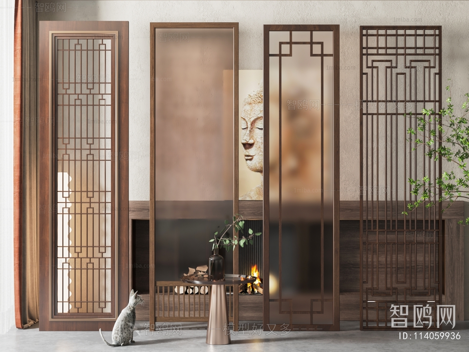 New Chinese Style Partition