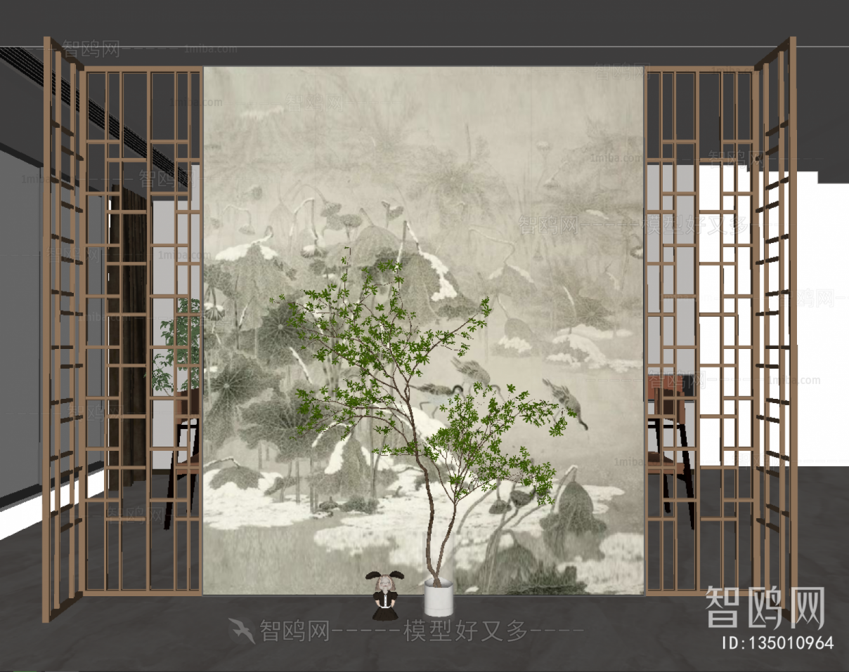 New Chinese Style Partition