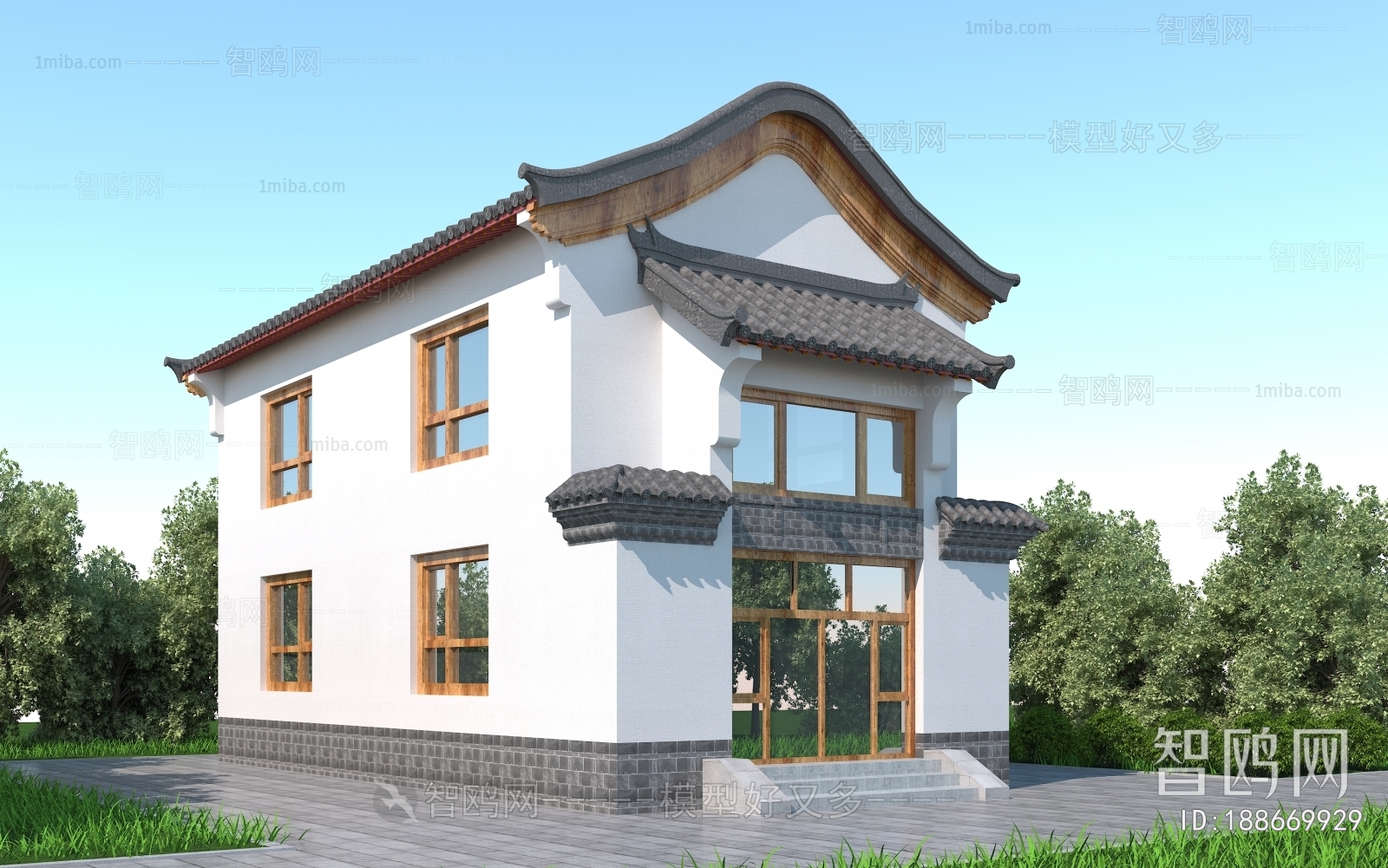中式双层住宅