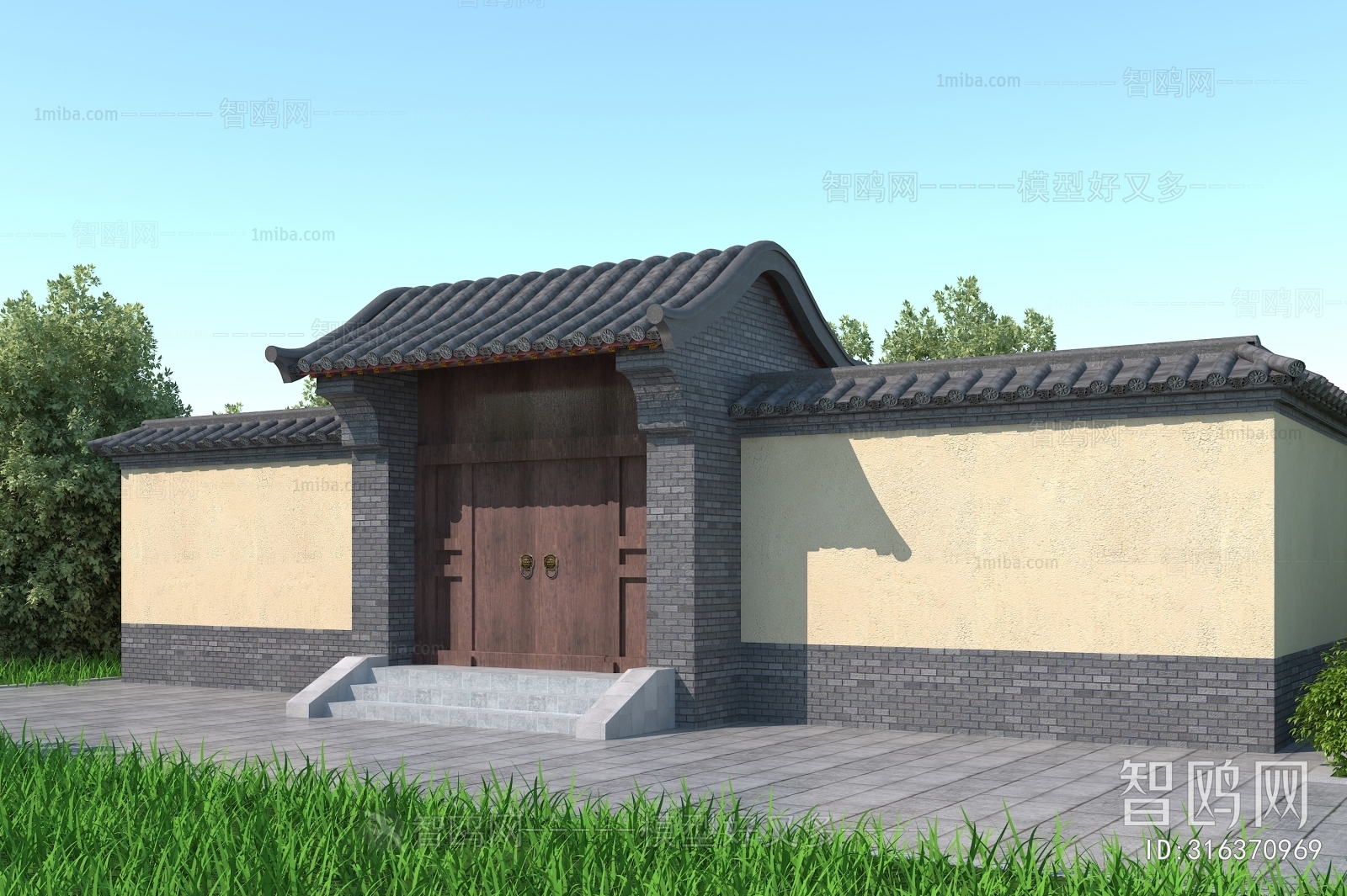 Chinese Style Facade Element