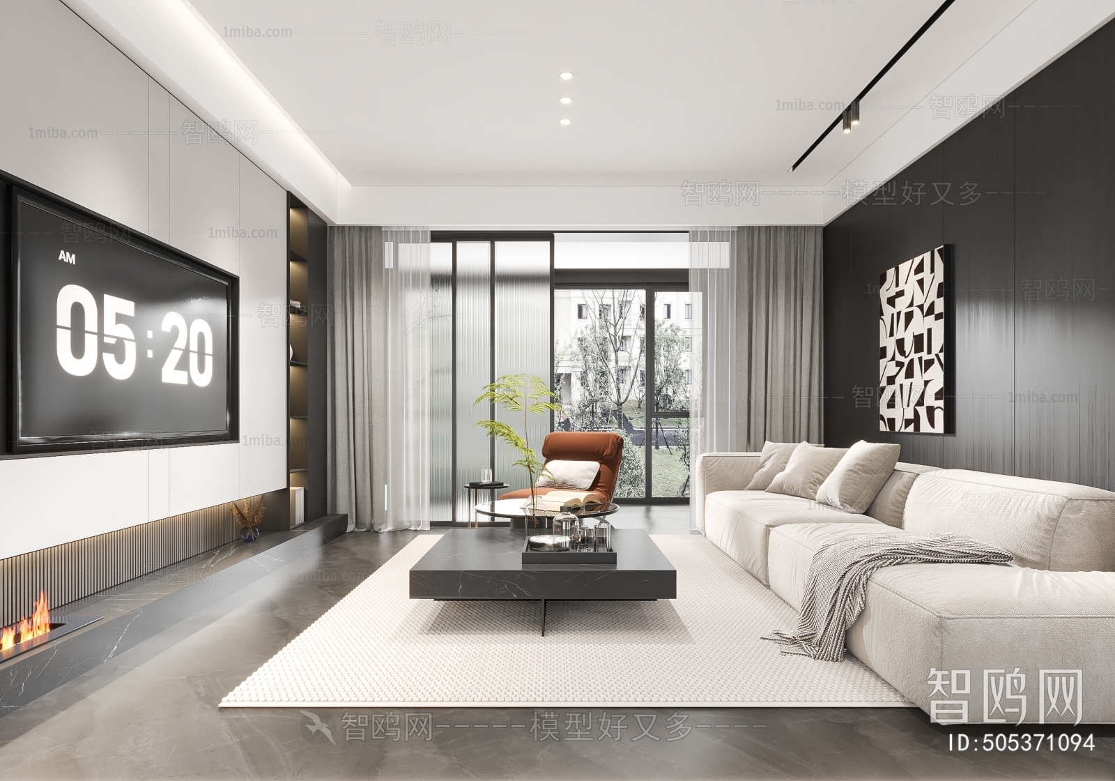 Modern A Living Room